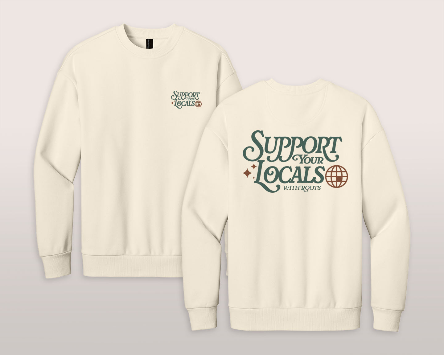Support Your Locals x Roots Sweatshirt