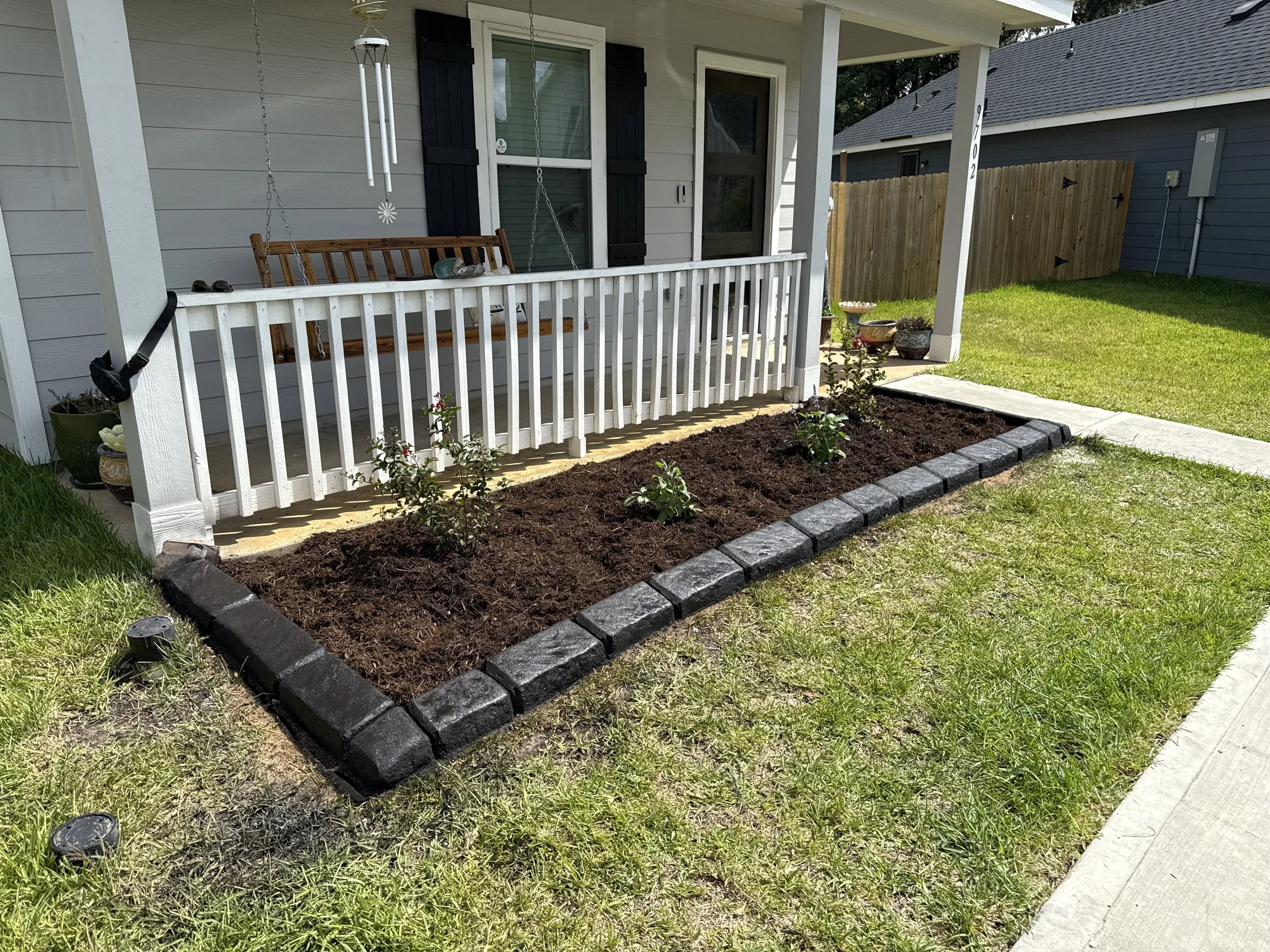Black Stone Curb