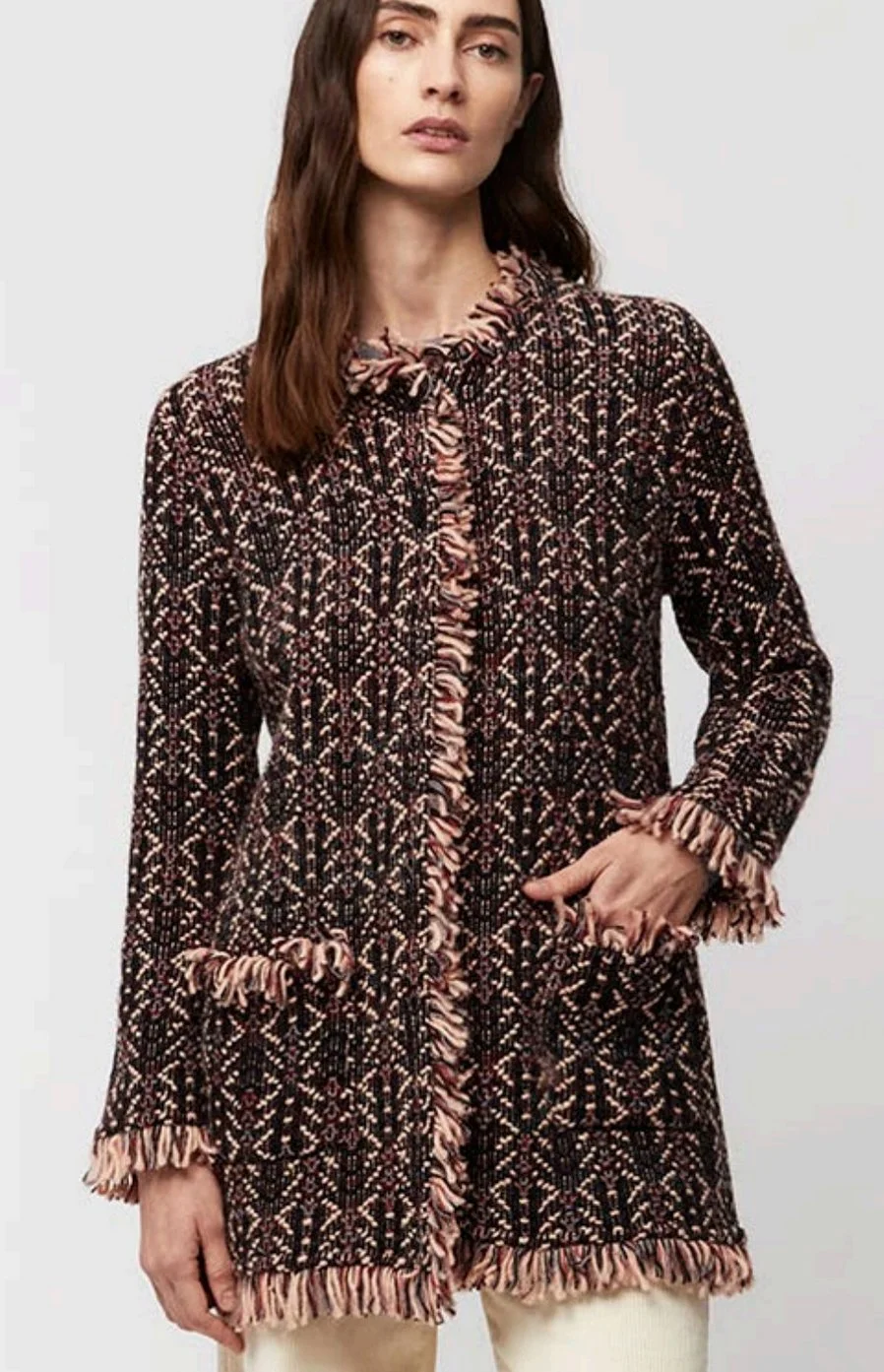 CONE Short Sweater Coat