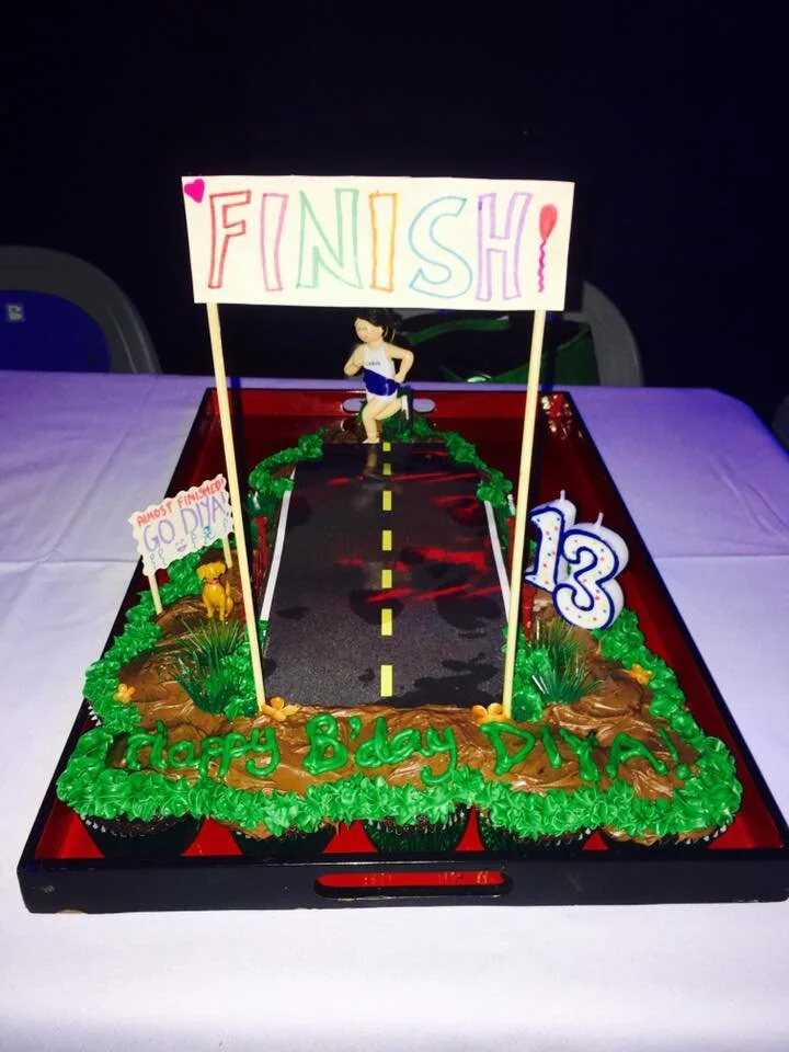 Ladue 5K Cake for Diya