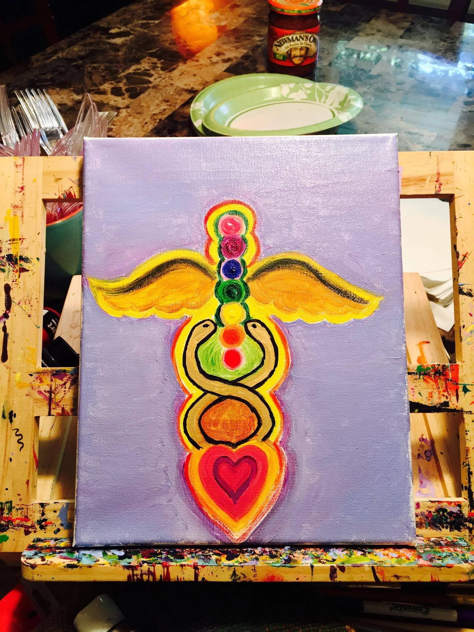 Hippocratic Chakra; Custom Order for OB-GYN office