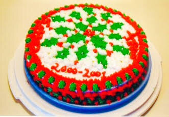 Holly Cake
