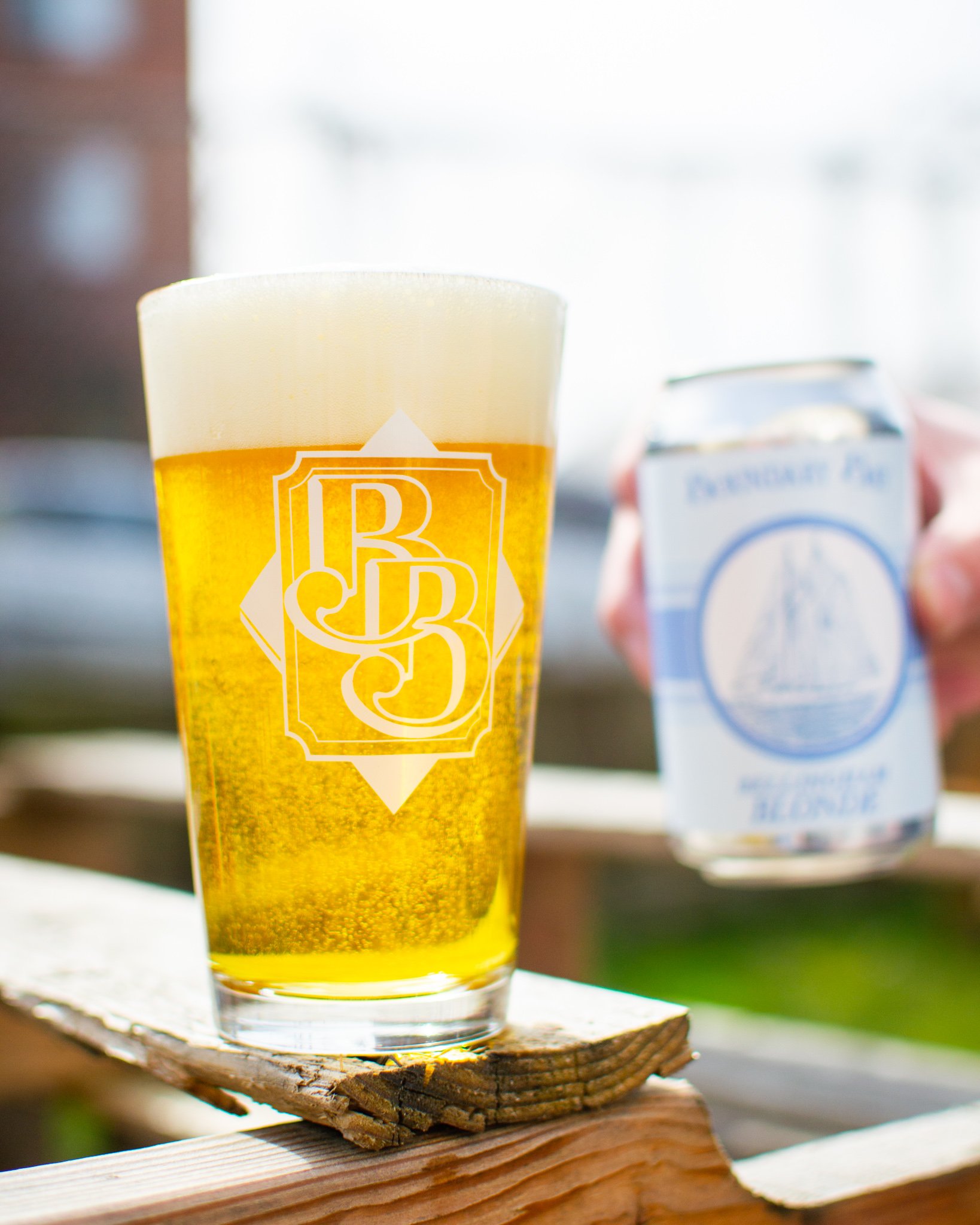 WASHINGTON; Boat Beer Coaster ~ BOUNDARY BAY Brewing Co Since 1995 ~ Bellingham 