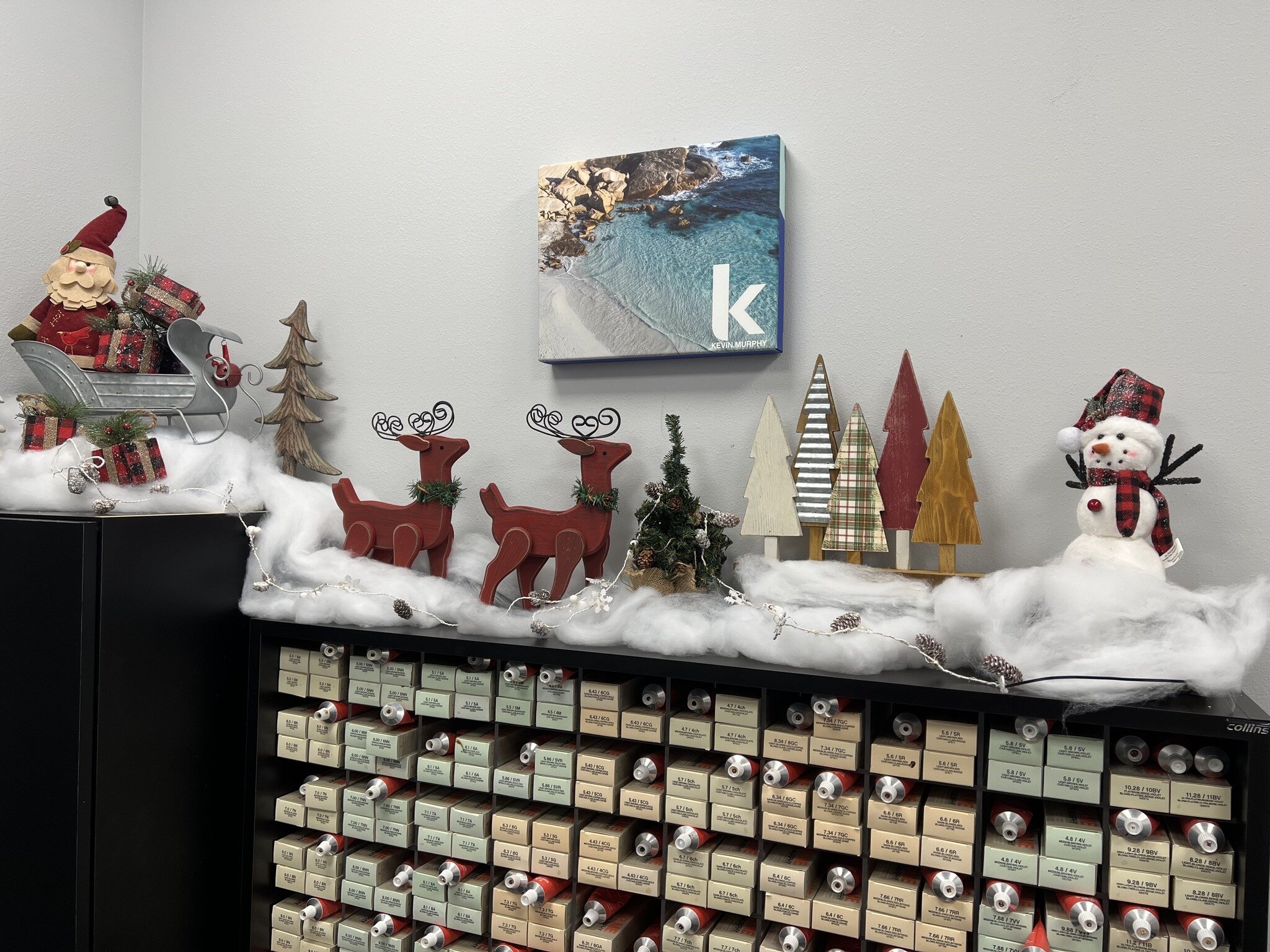 All decorated for the holidays ⛄️❄️

#naplesflorida #kevinmurphyproducts #kevinmurphysalon #napleshair #napleshaircolor #kevinmurphycolor #kevinmurphycolorme #napleshairsalon #kevinmurphy #kevinmurphyhair #napleshairstylist #naplesfl #happyholidays