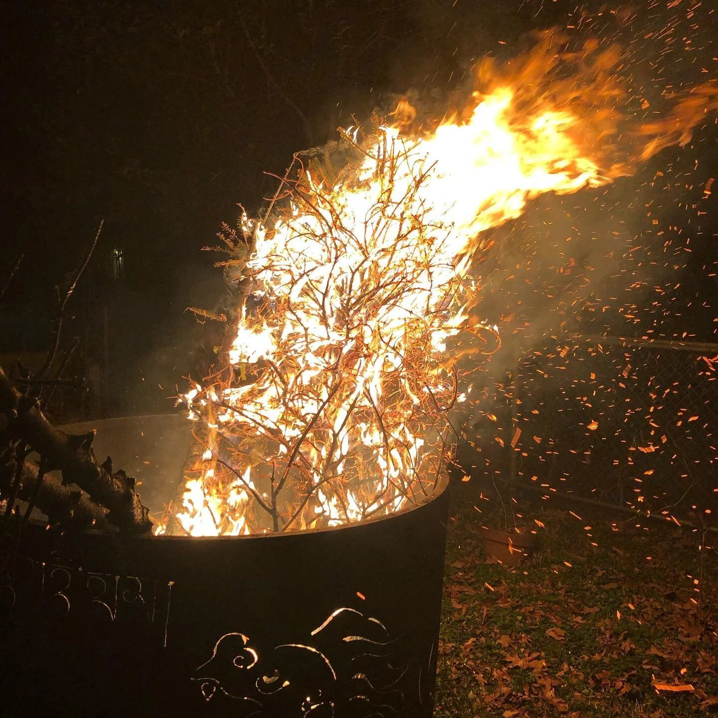 Blessed Imbolc, beloved. From my ritual fire to yours &mdash; may your intentions find nourishment and expansion in the dark, so that they might spring forth into life. 
🌬
So mote it be; so mote it we. 
#ritual #🔥 #nofilter #imbolc #blessings