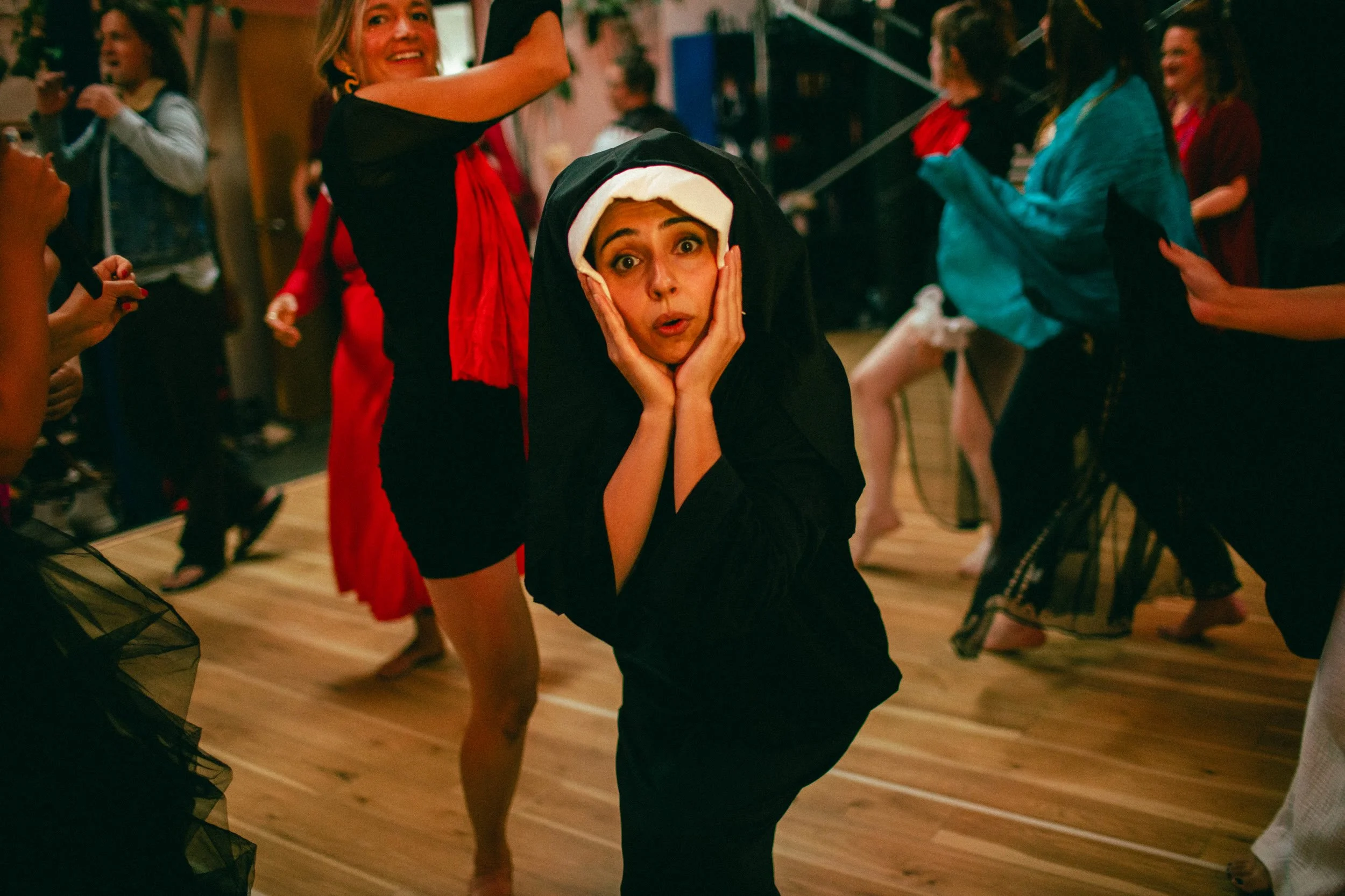 Medusa ritual theater, photo by Emma Zeck
