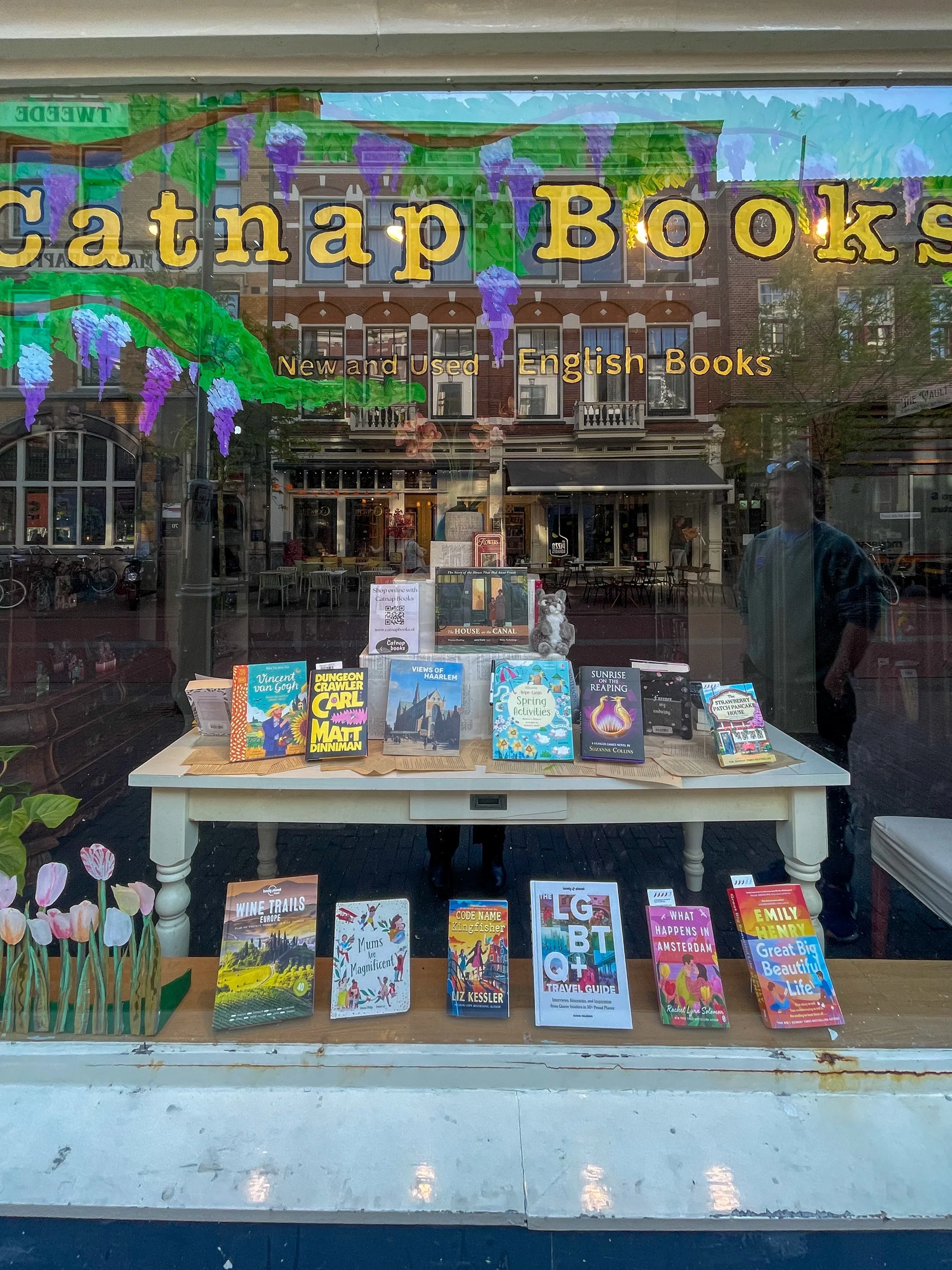 Catnap Books in Haarlem Local Author Chat Alicia Valenski