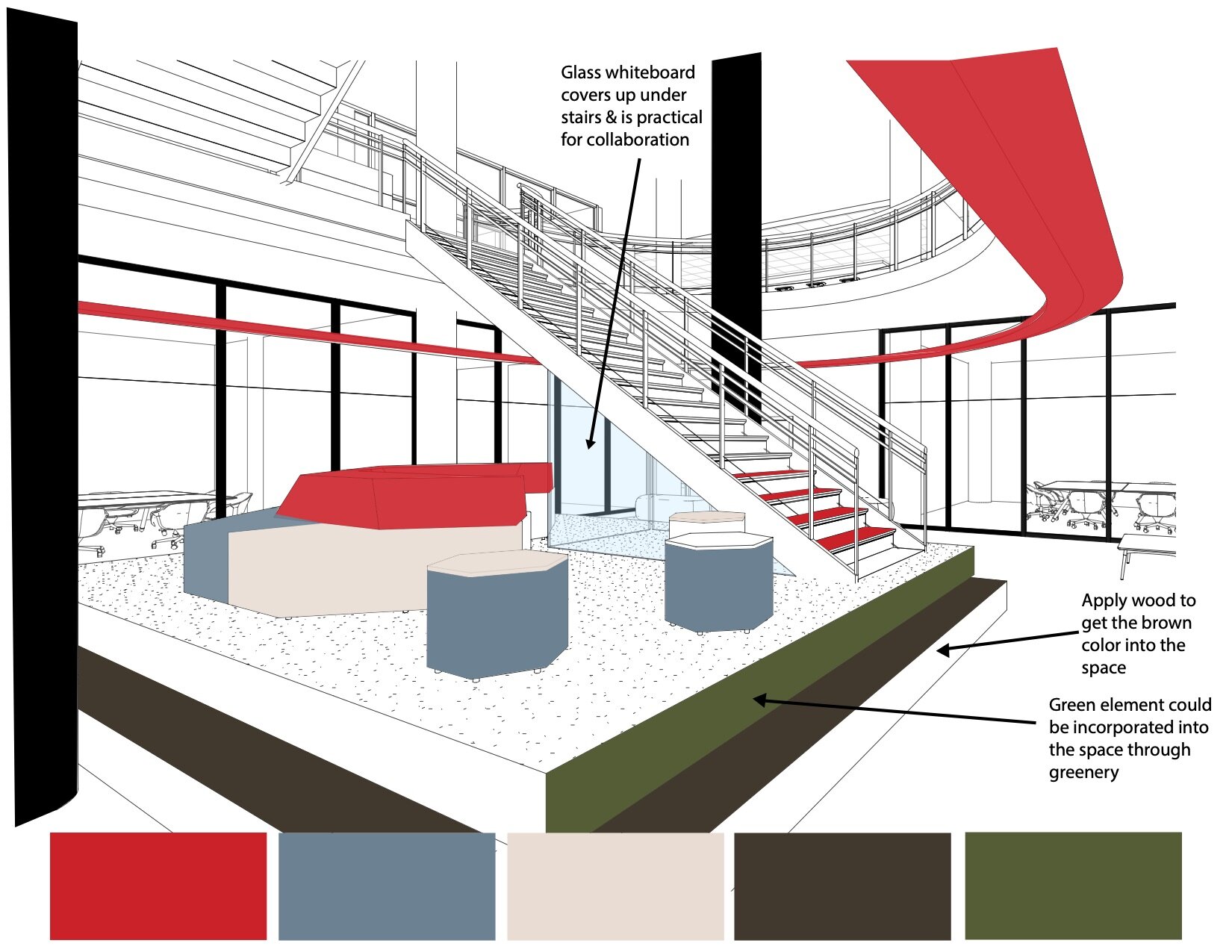 3D Color & Materiality Study