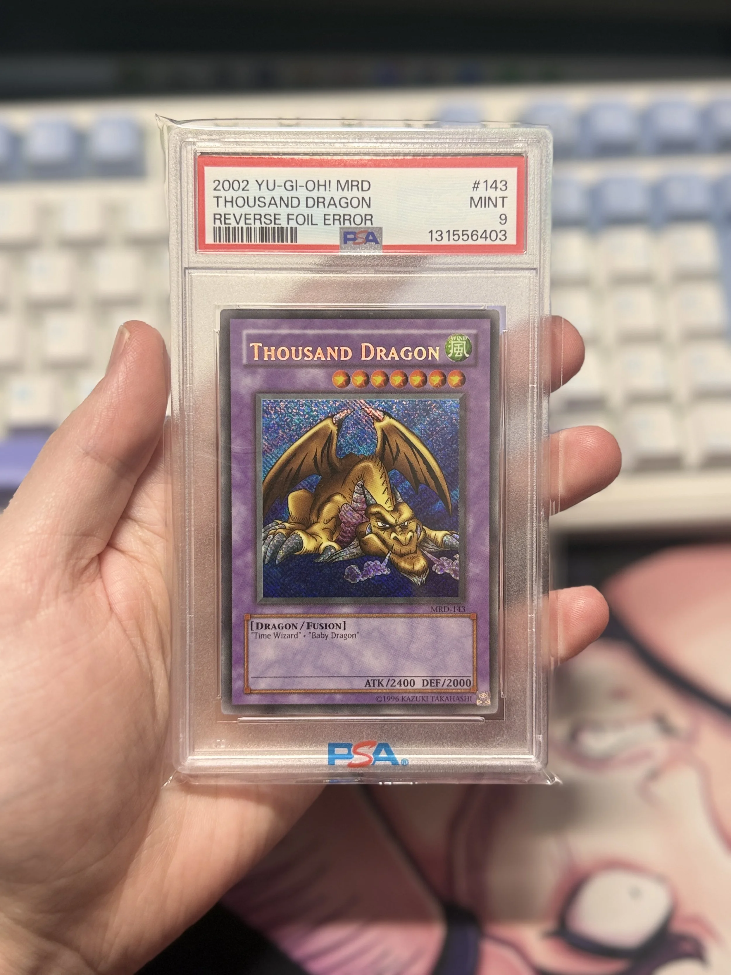 Thousand Dragon REVERSE FOIL MRD-143 Unlimited PSA 9
