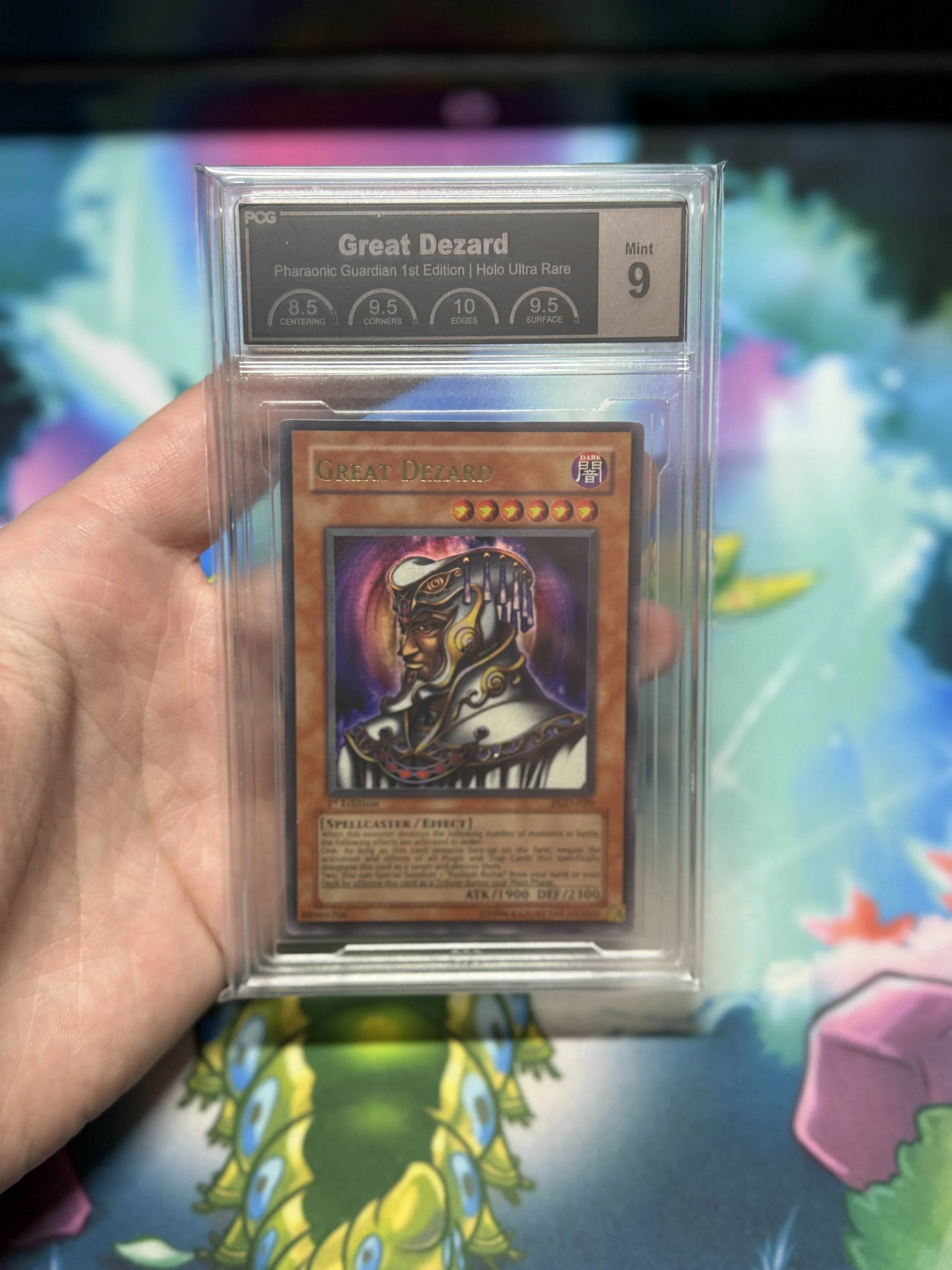 Great Dezard 1st Edition Pharaonic Guardian PGD Mint 9