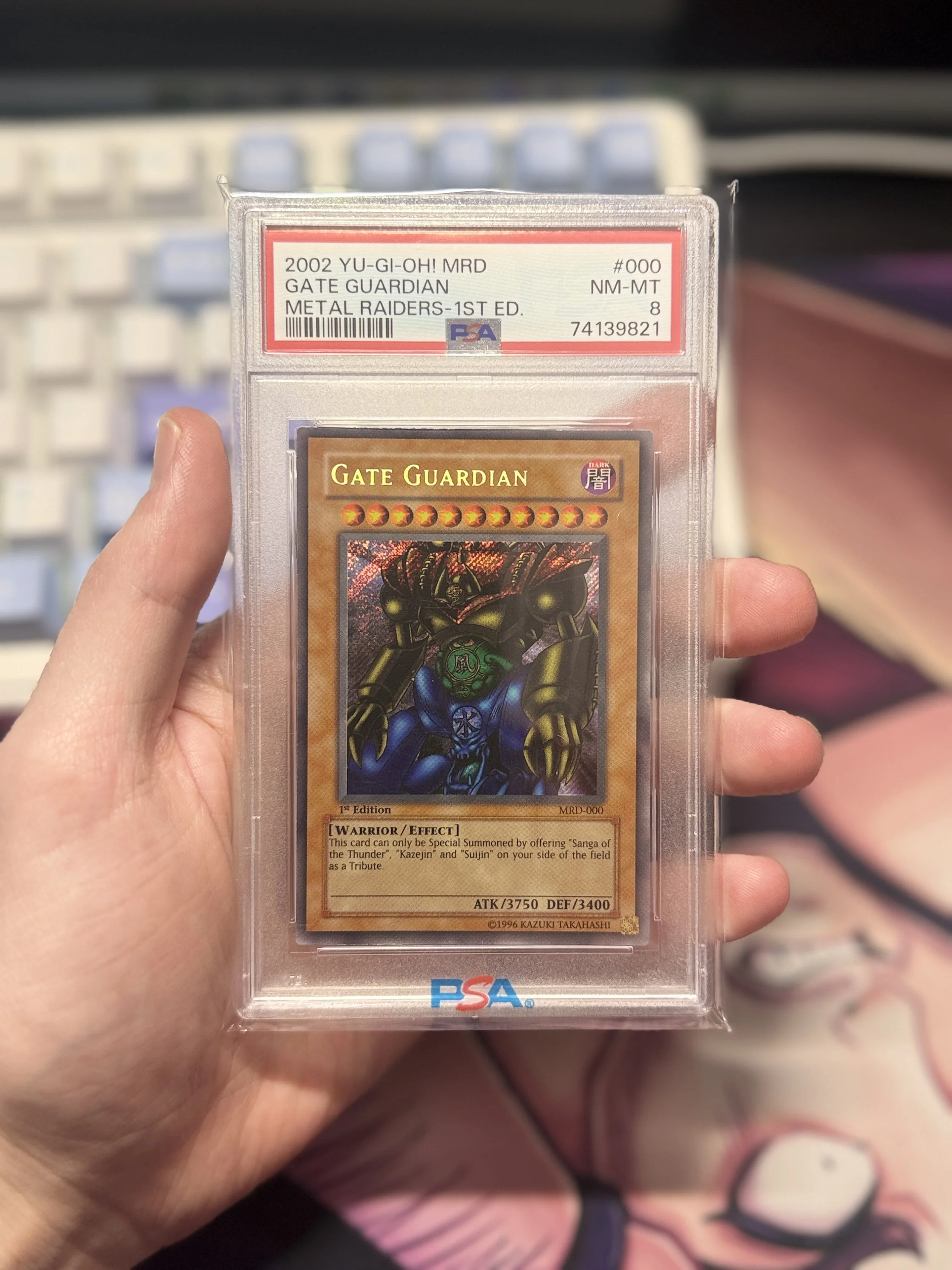 Gate Guardian MRD-000 1st Edition PSA 8