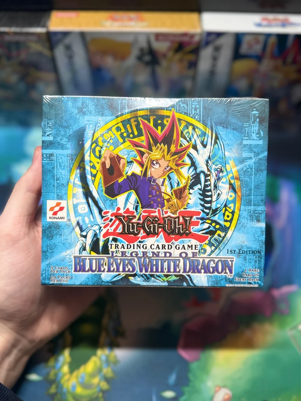 Legend Of Blue-Eyes 1st Edition Sealed 2002 Glossy Box Ruxin34 Legend Of Blue-Eyes 1st Edition Sealed 2002 Glossy Box Ruxin34