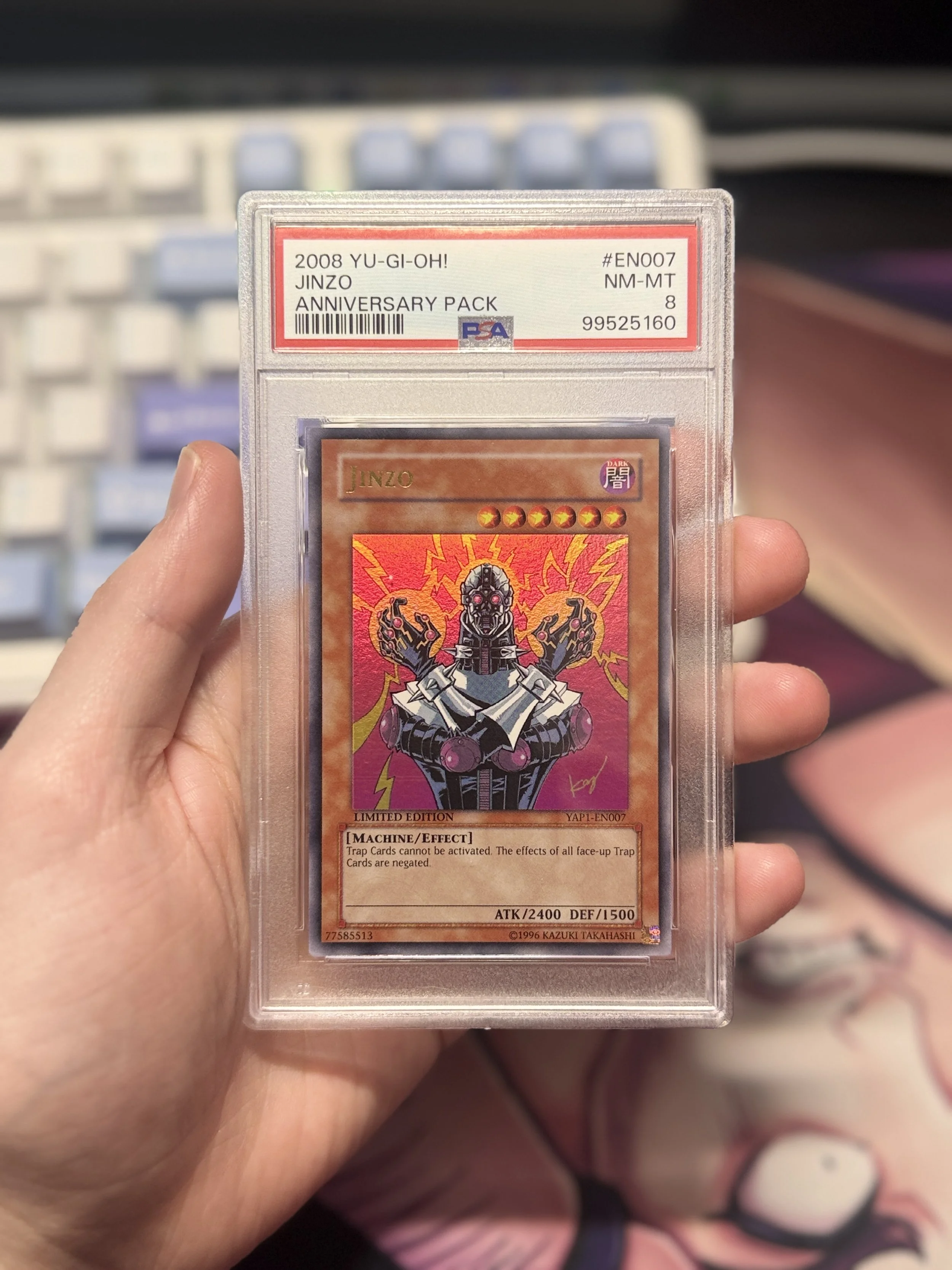 Jinzo YAP1-EN007 Limited Edition PSA 8