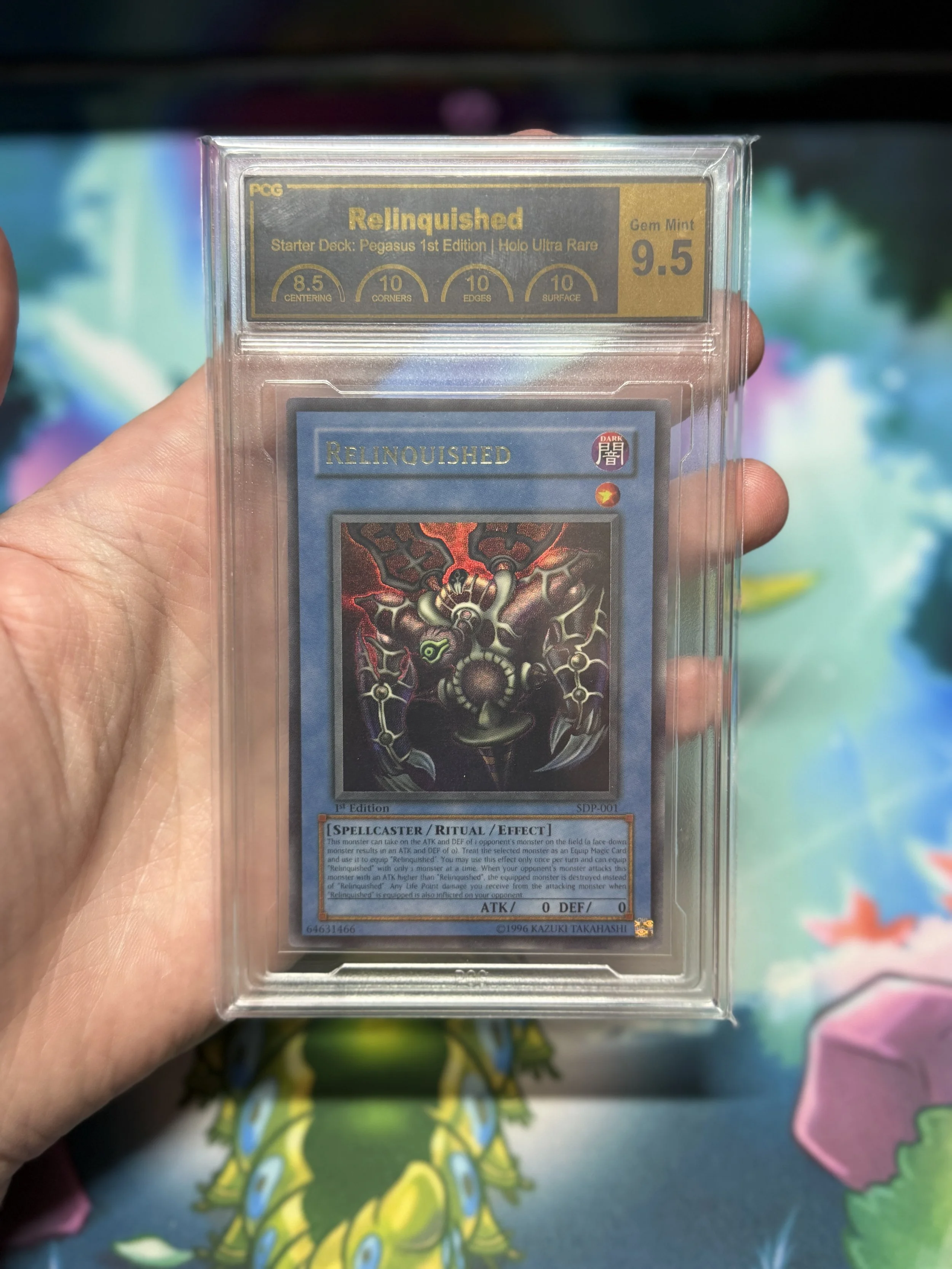 Relinquished Starter Deck Pegasus 1st Edition SDP Gem Mint 9.5