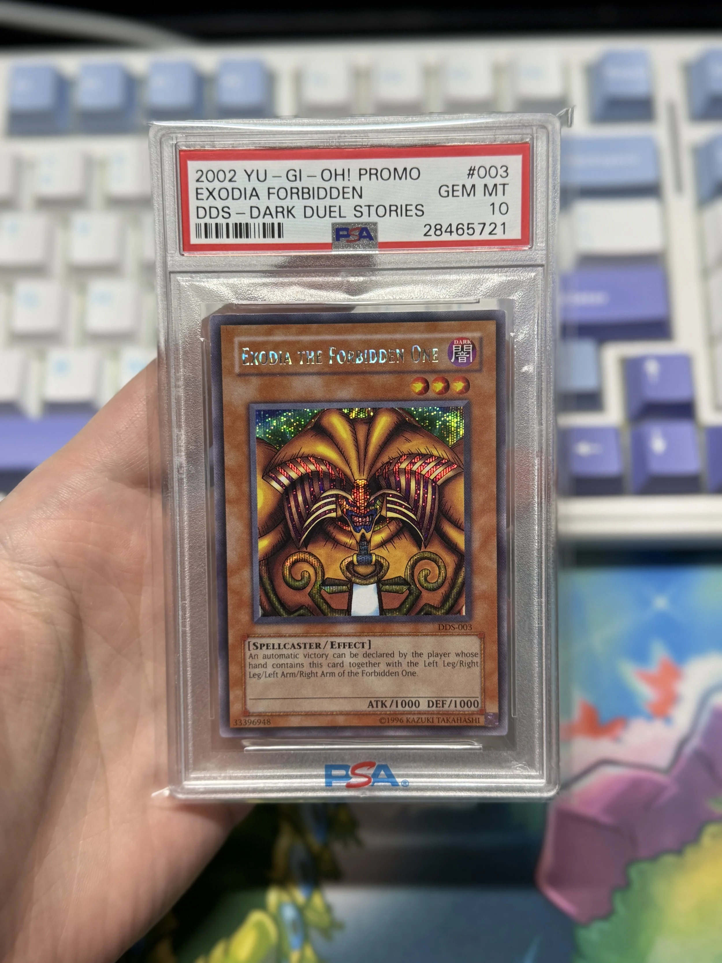 Exodia Forbidden One Dark Duel Stories  PSA 10