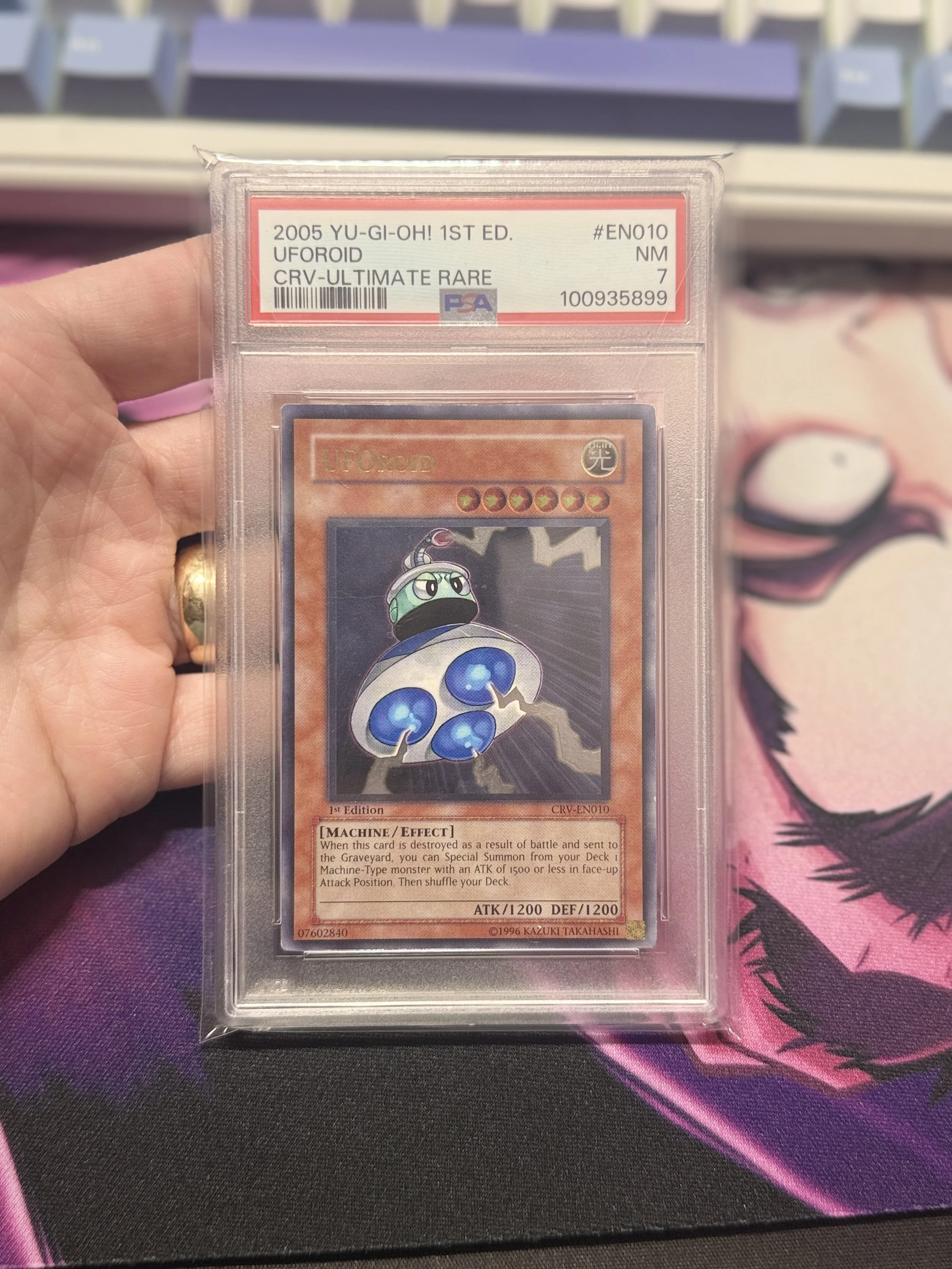 Uforoid  CRV-Ultimate Rare 1st Ed. PSA 7
