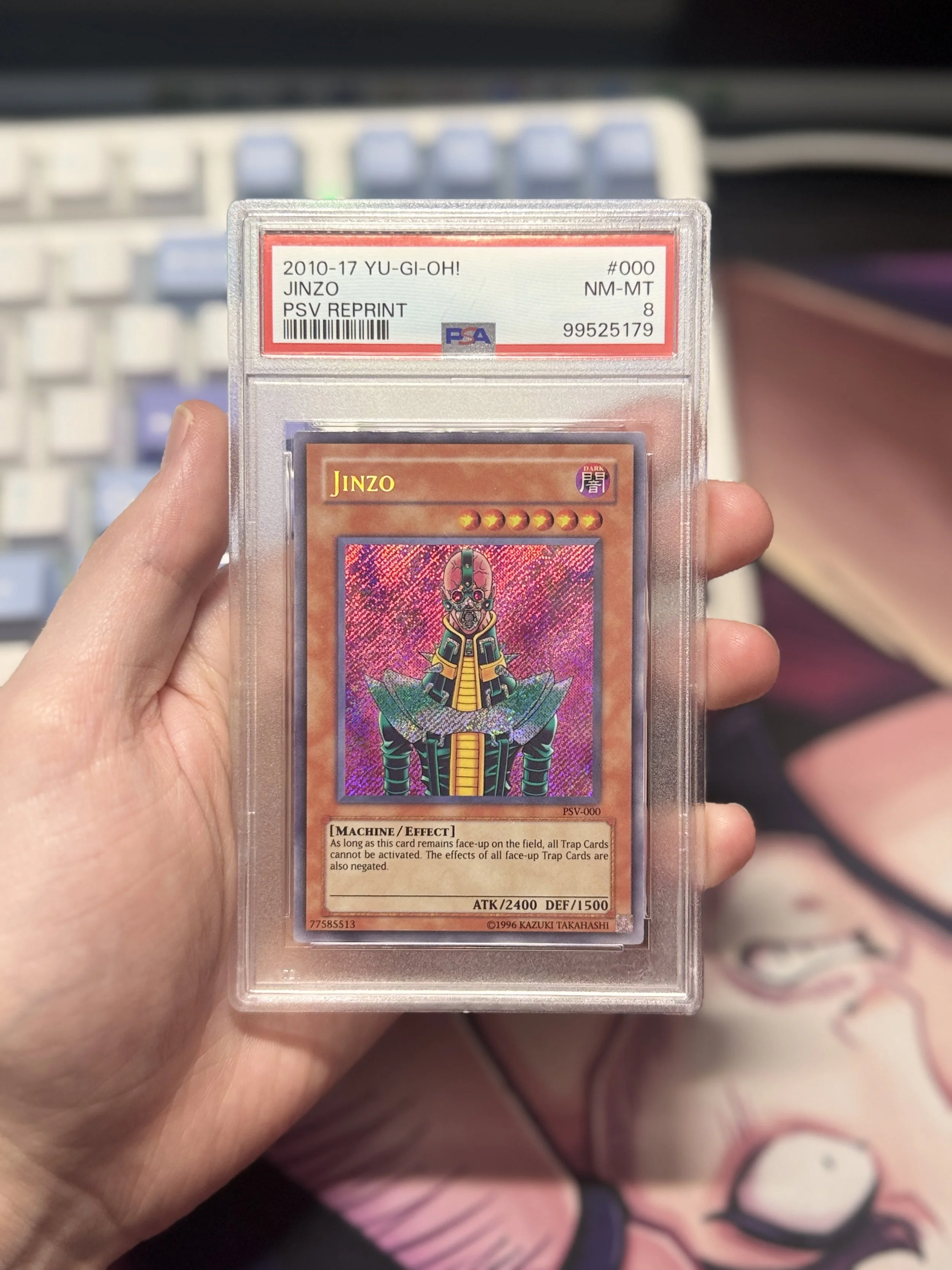 Jinzo Reprint PSV-000 Unlimited PSA 8