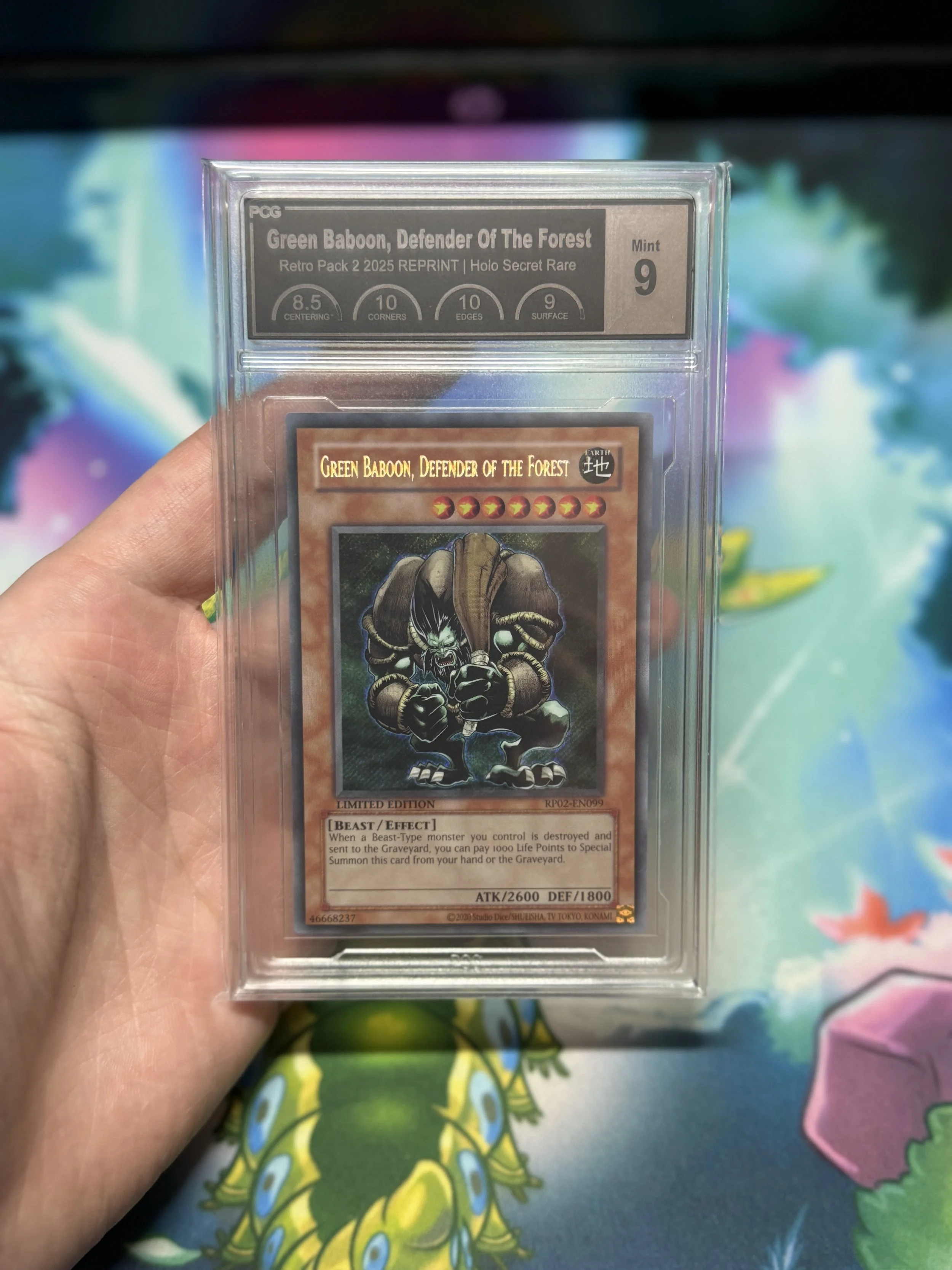 Green Baboon, Defender Of The Forest Retro Pack 2 Reprint RP02 Mint 9