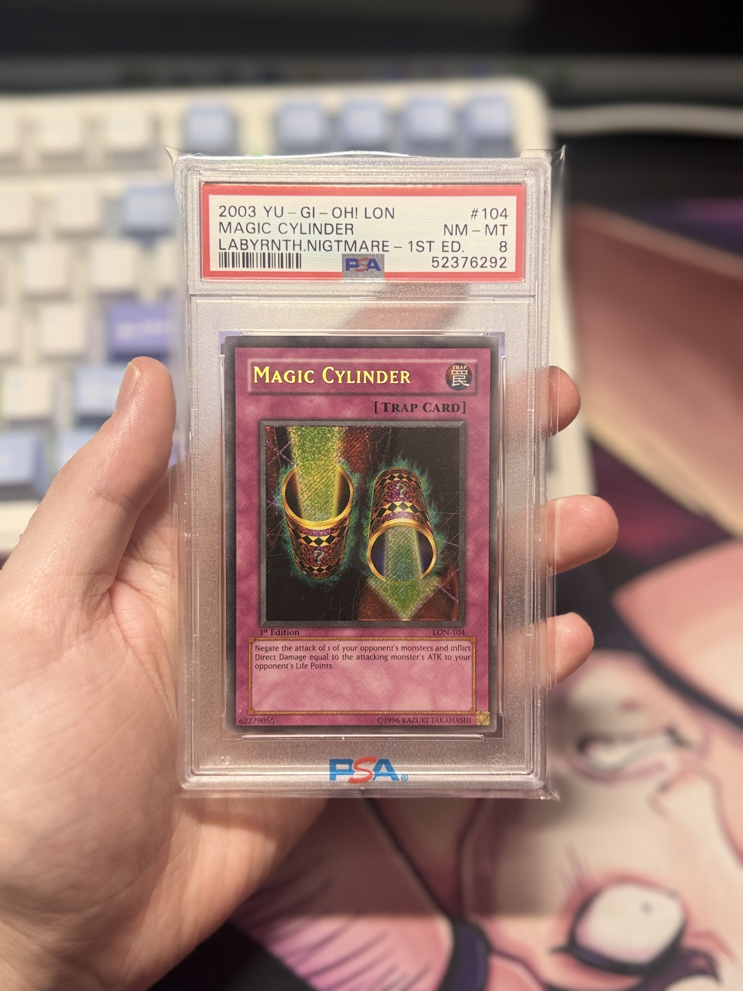 Magic Cylinder LON-104 1st Edition PSA 8