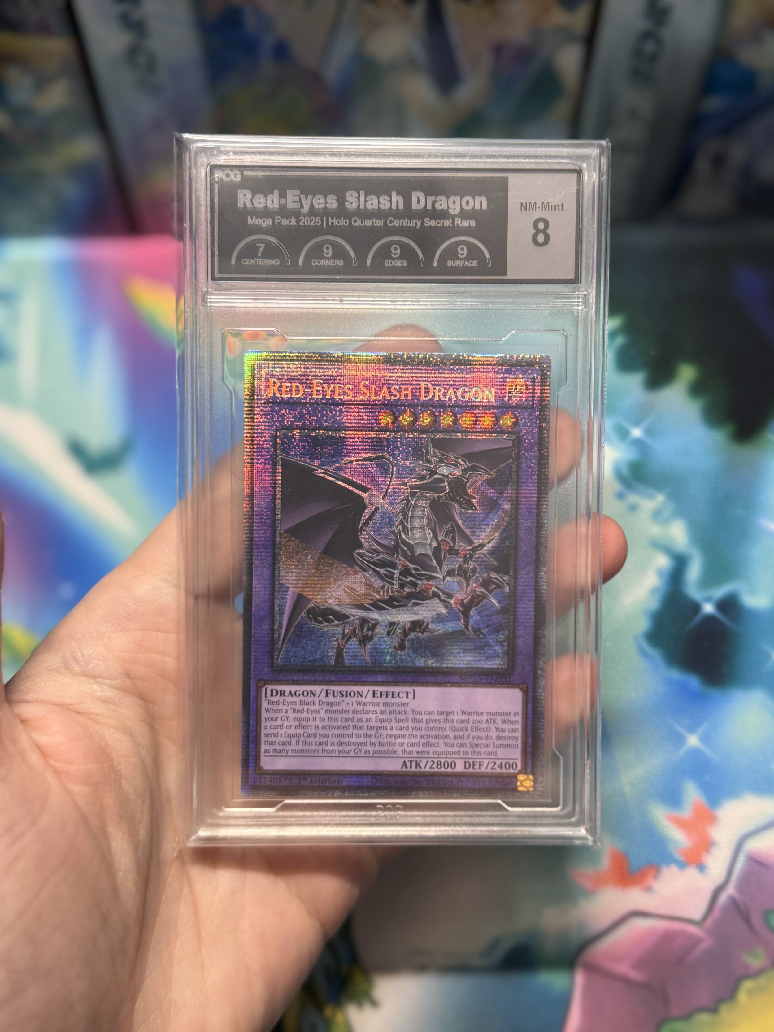 Red-Eyes Slash Dragon Mega Pack 2025 Starlight Rare NM-Mint 8