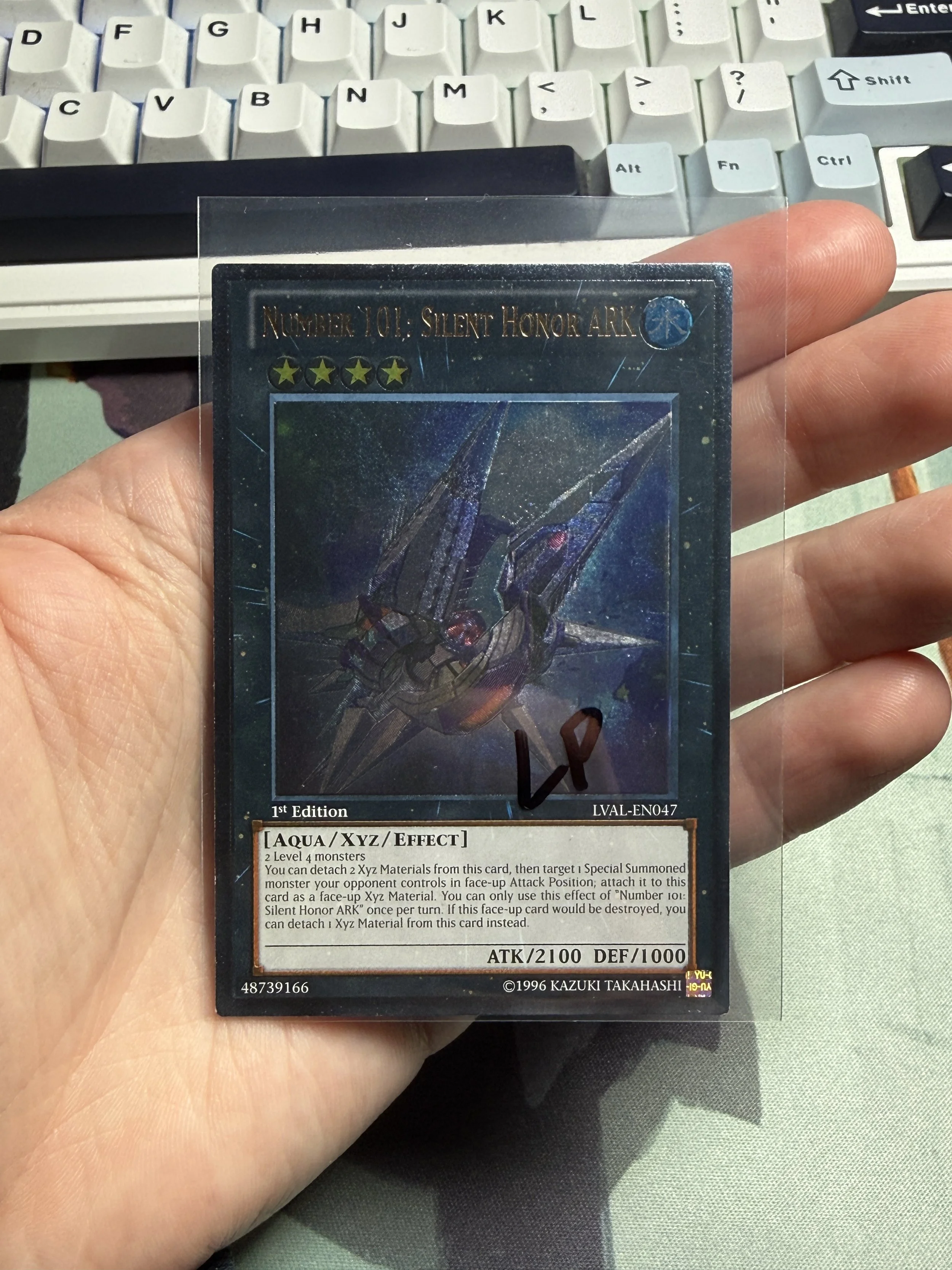 Number 101: Silent Honor ARK (UTR) - Legacy of the Valiant (LVAL) 1st Ed LP