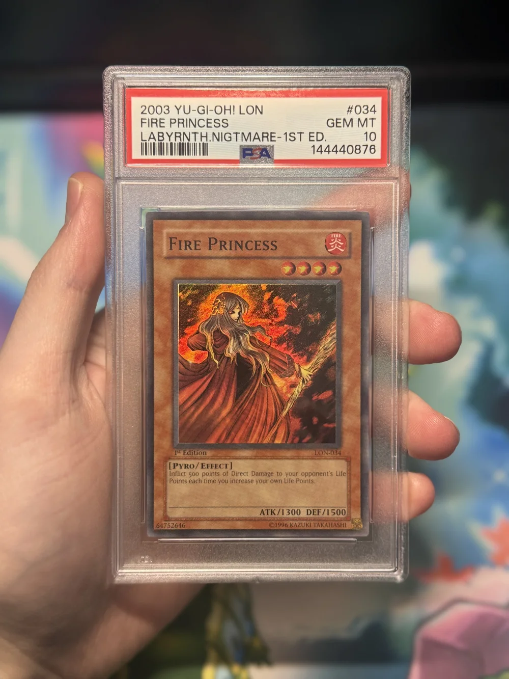 SM-33 遊戯王 ビッグバンガール PSA 10 FIRE PRINCESS SM-33 遊戯王