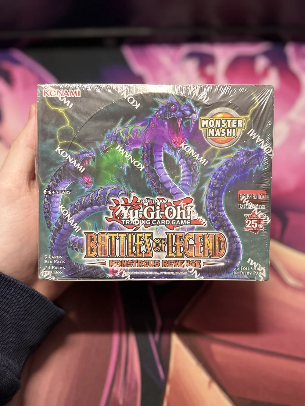 yugioh monstrous revenge booster box Yu-Gi-Oh! Battles of Legend: (Box) profile additions like Dark Magician the Knight of Dragon Magic and Armed Neos headline the sets new offerings Yu-Gi-Oh! Battles of Legend: Monstrous