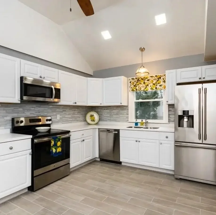 Finished kitchen renovation in Stoughton, MA