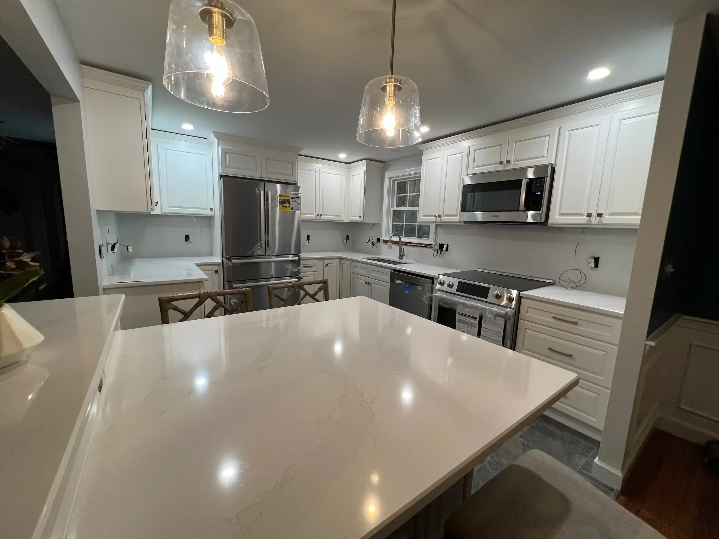 Gourmet kitchen remodeling project in Stoughton, MA