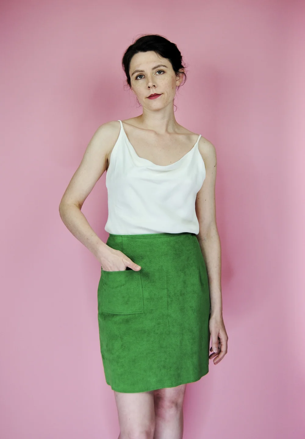 RARE 1960s 1970s Vintage Neiman Marcus Leon Levin Bright Green