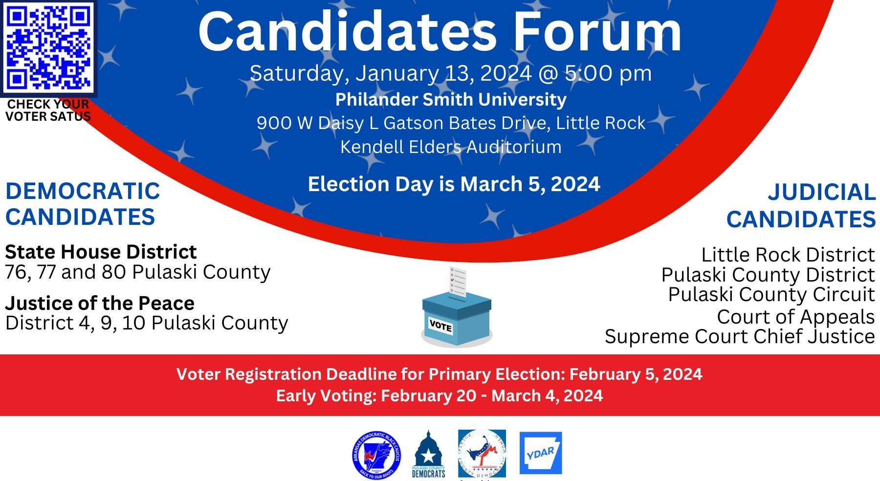 Candidates Forum