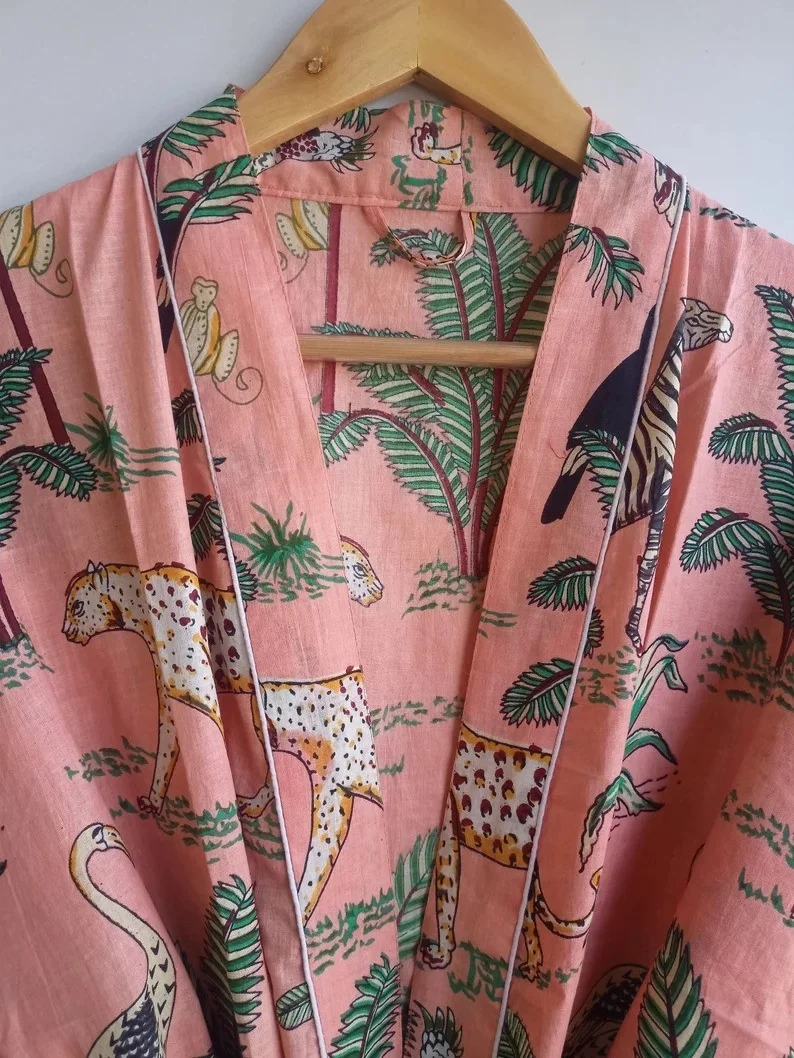 Handmade Natural Beauty Bath Robe