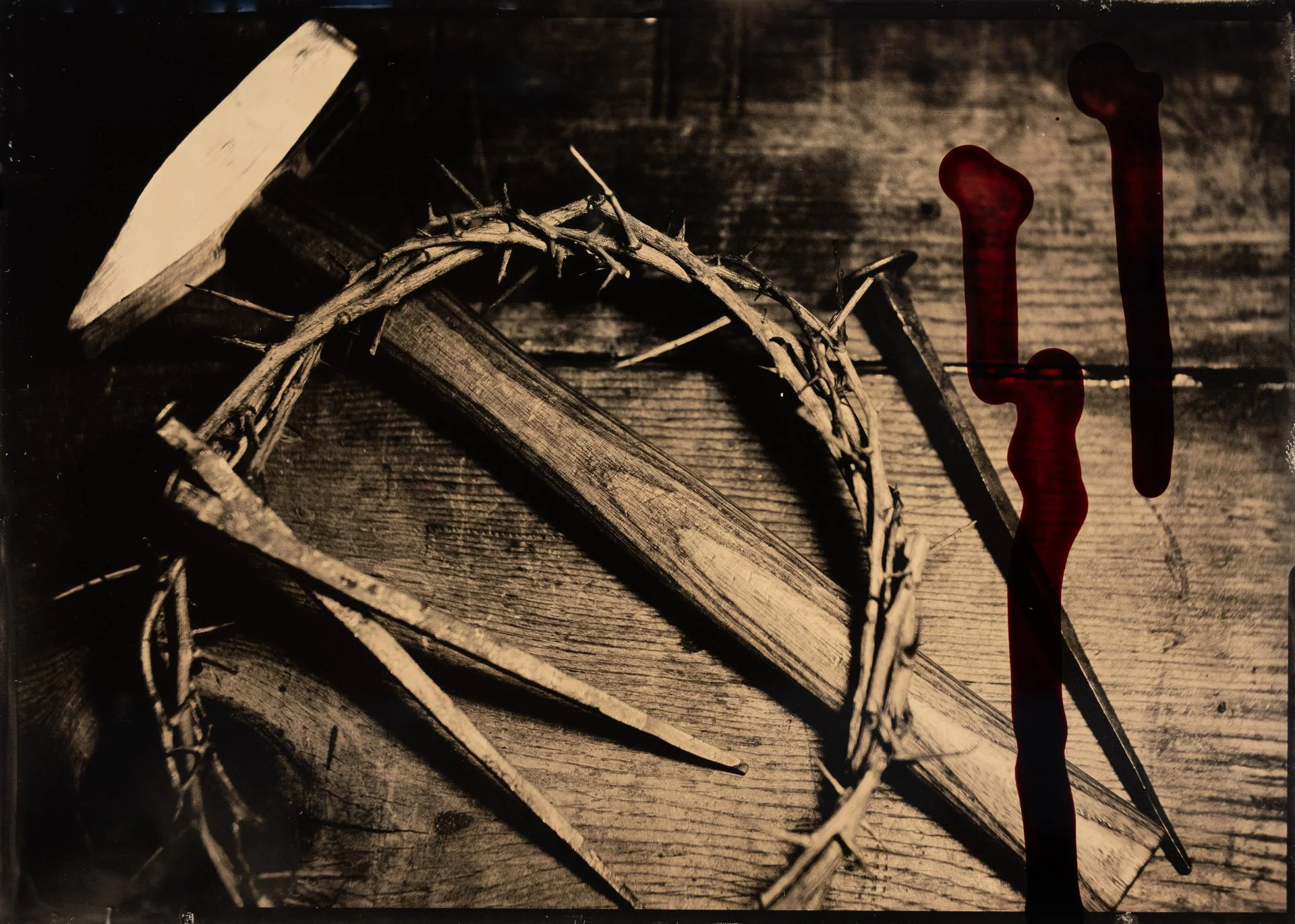 Crucifixion - Plate I:  The Crown 5x7"