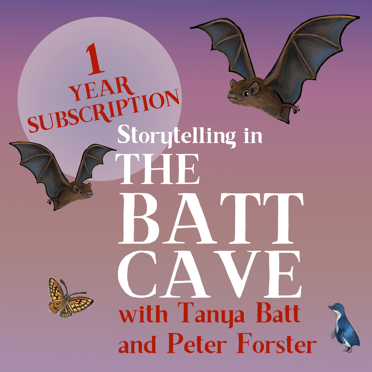 The Gift of Story - One year subscription to the Batt Cave