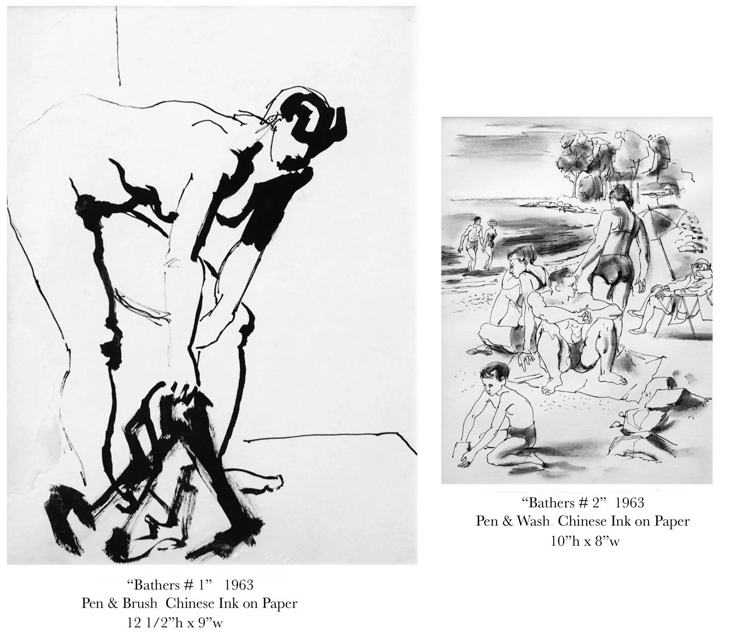The Bathers, Sketch
Copyright Marvin Waller Estate