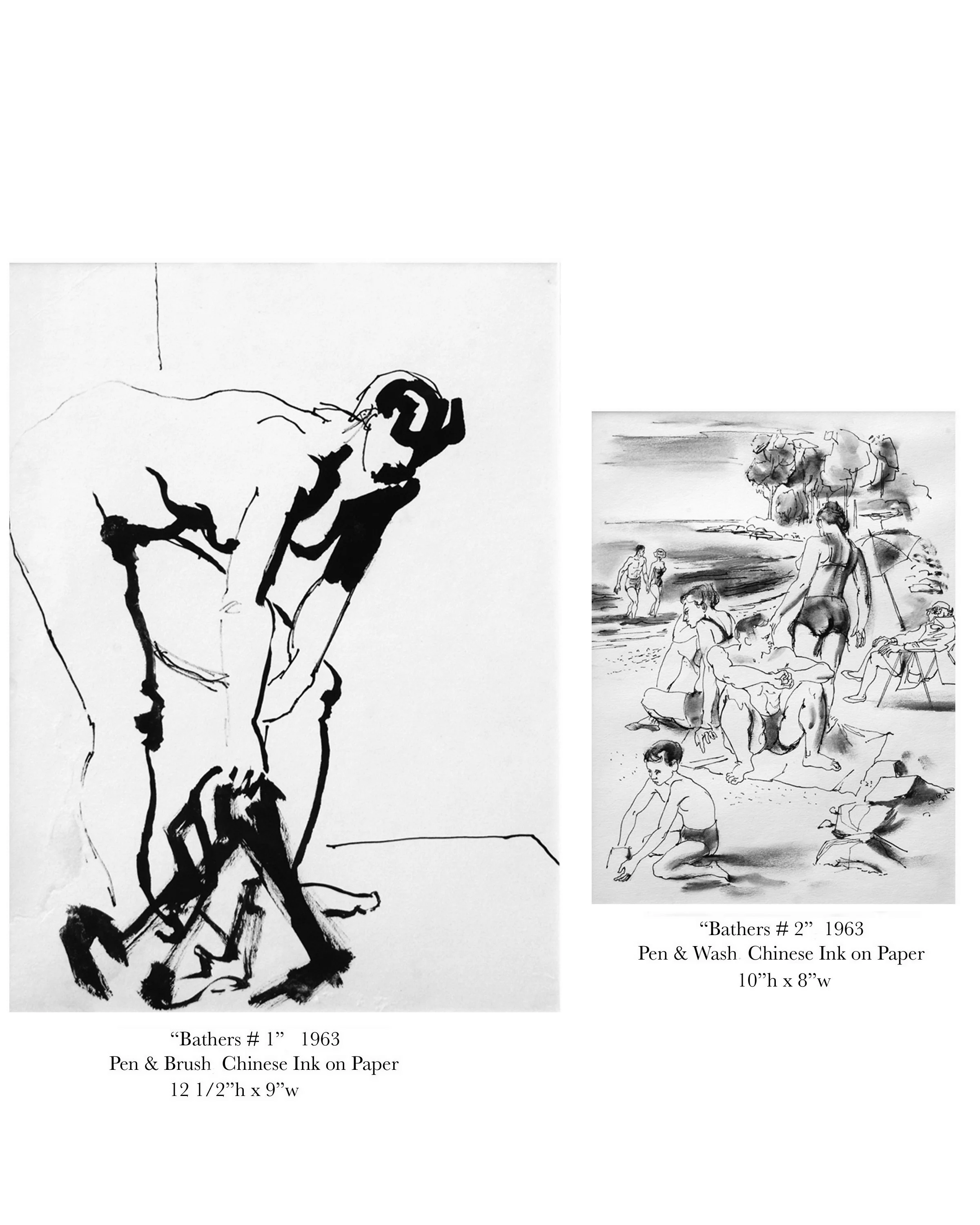 The Bathers, Sketch
Copyright Marvin Waller Estate