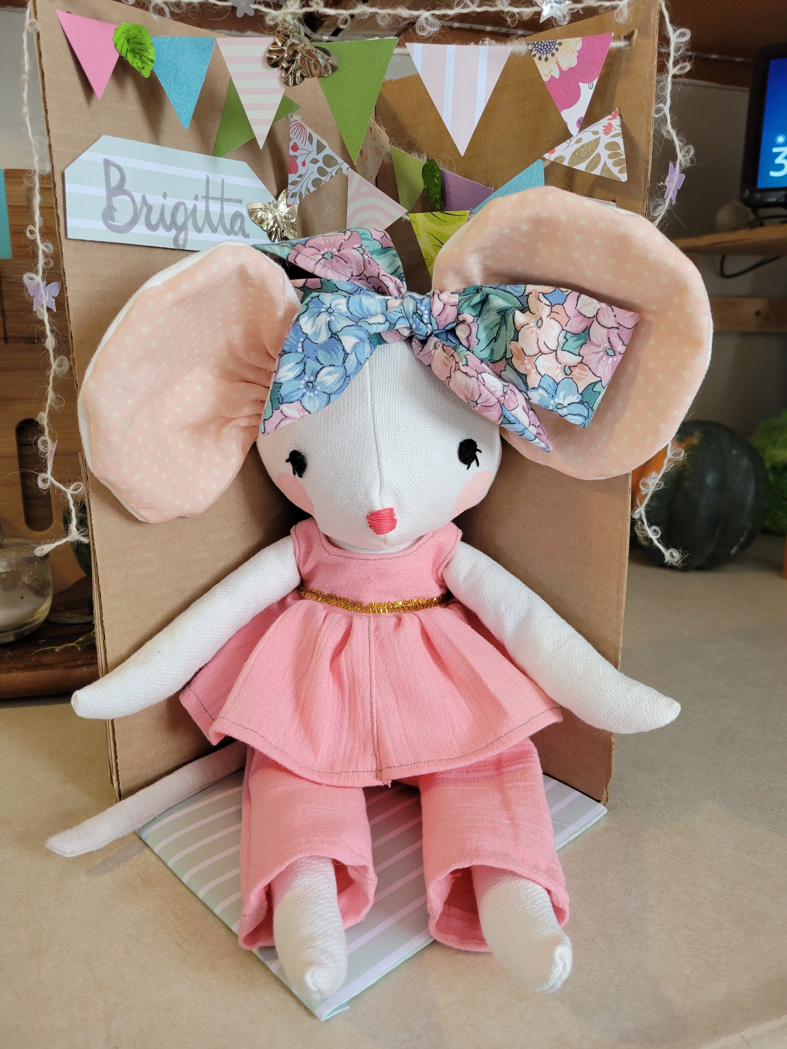 (Style 1) Mouse - Dress Top and Pants Outfit