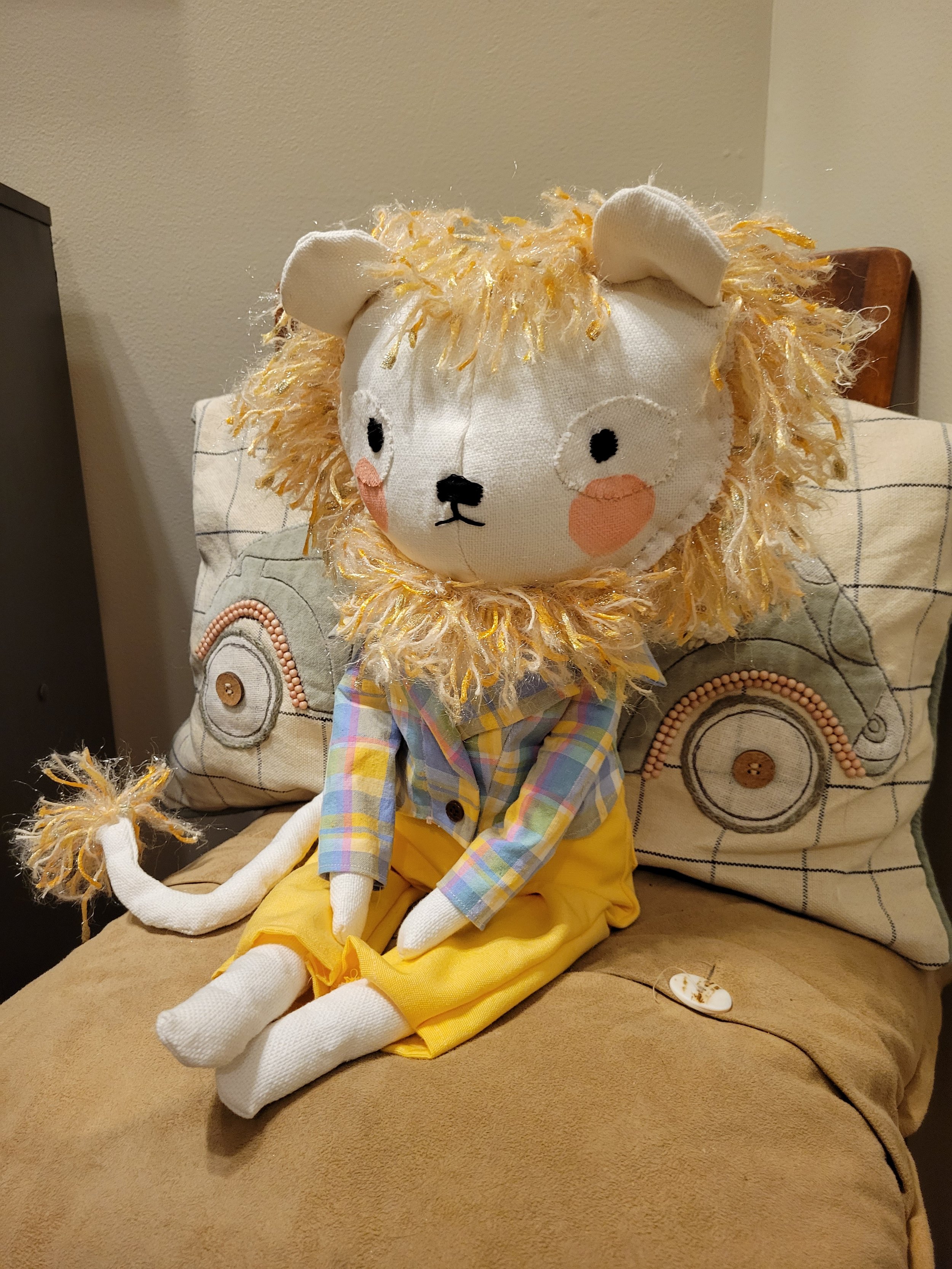 (Style 1) Lion - Jacket and Pants Outfit