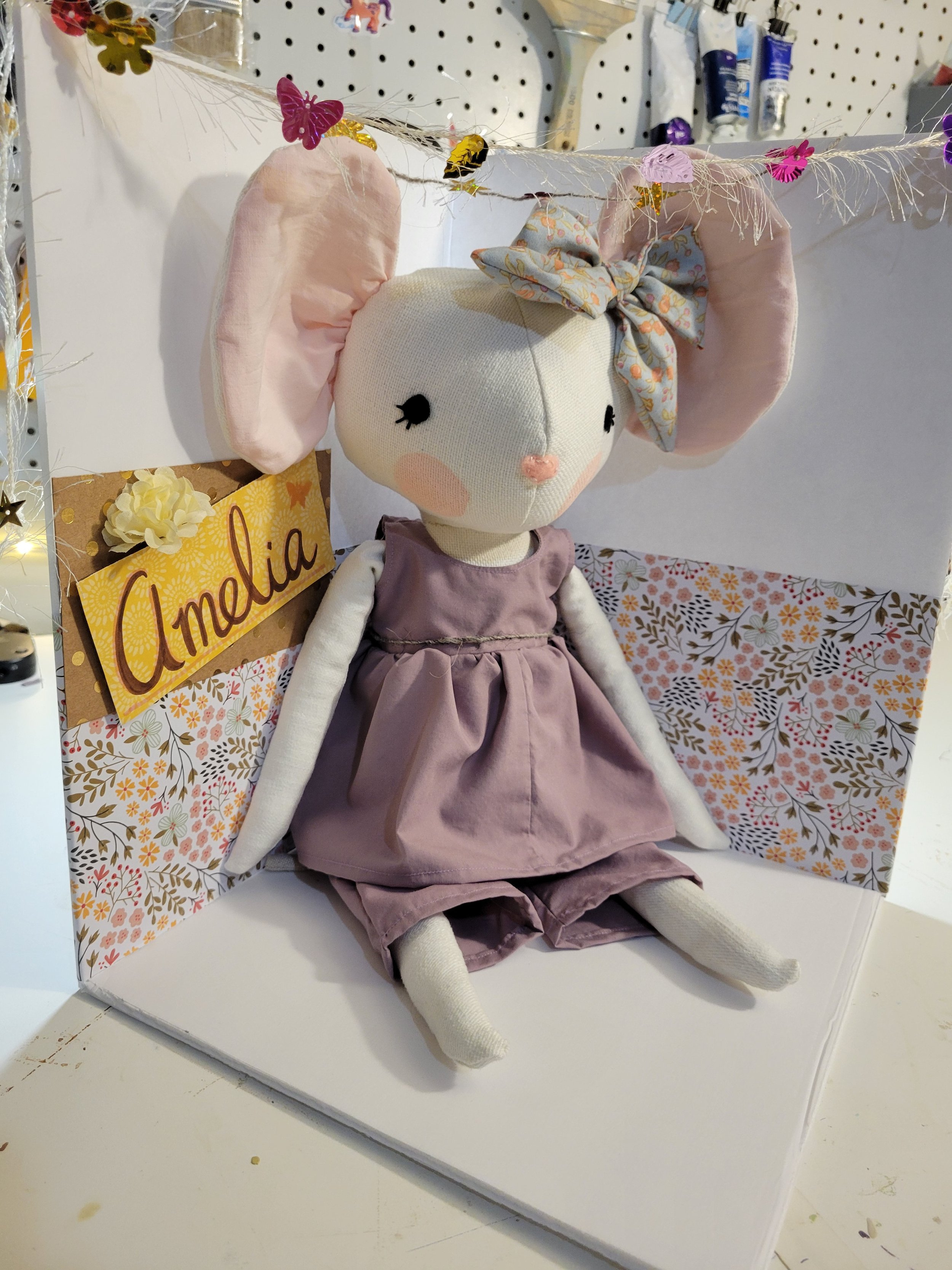 (Style 1) Mouse - Dress Top and Pants Outfit