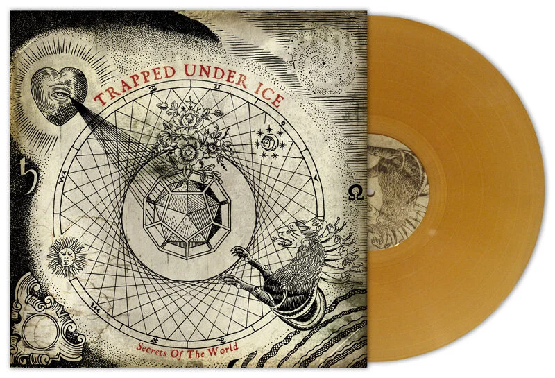 Standard cover: 200 clear gold vinyl