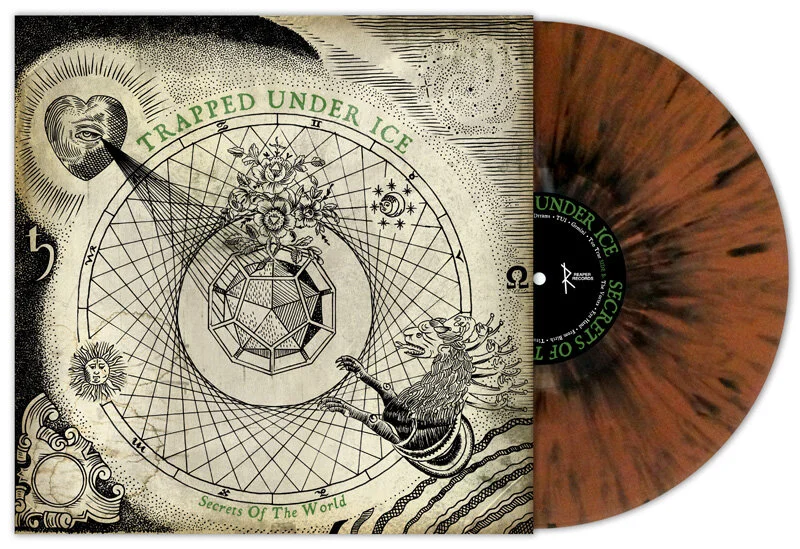 Standard cover (revised artwork): 1,000 bronze &amp; black splatter vinyl