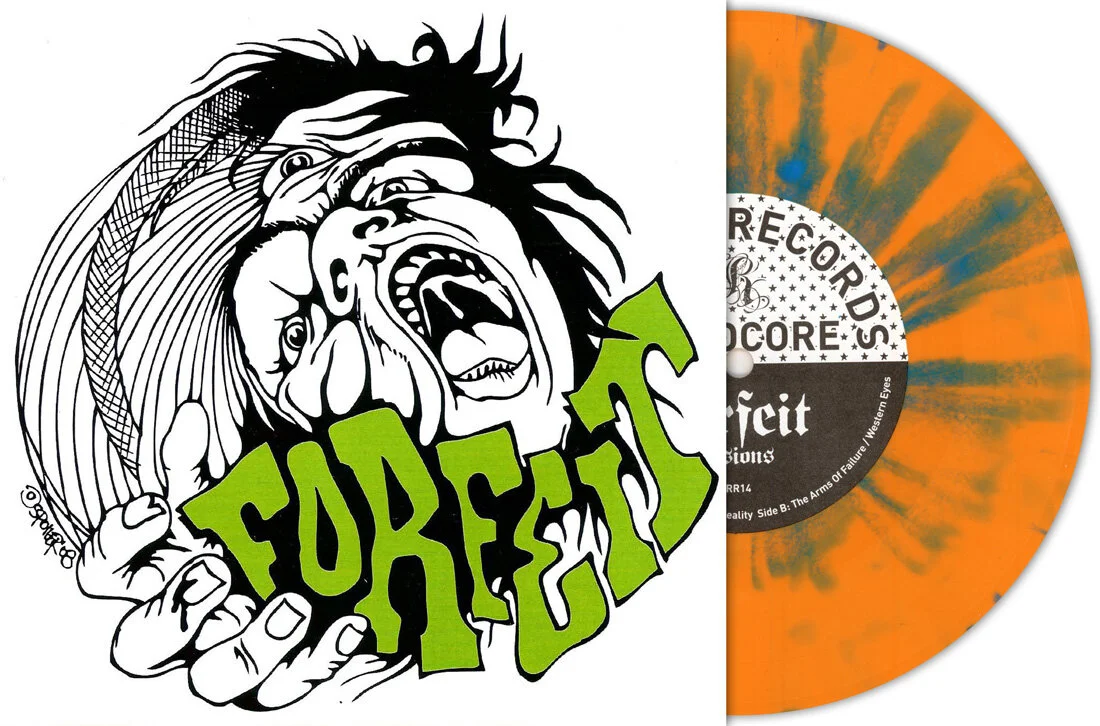 Summer Tour cover: 100 orange &amp; blue splatter vinyl