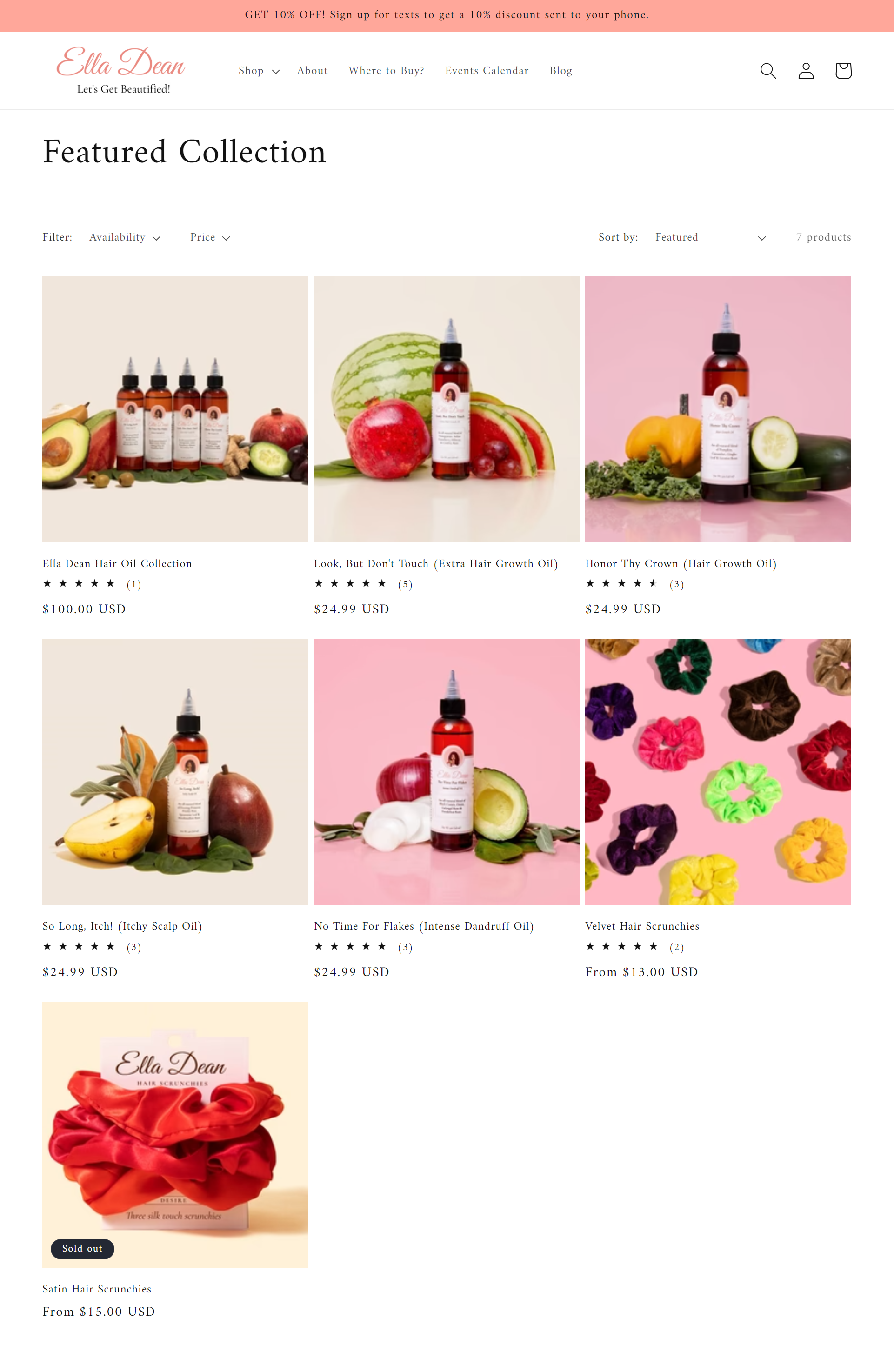Getting Beautified with Ella Dean's Online Shop