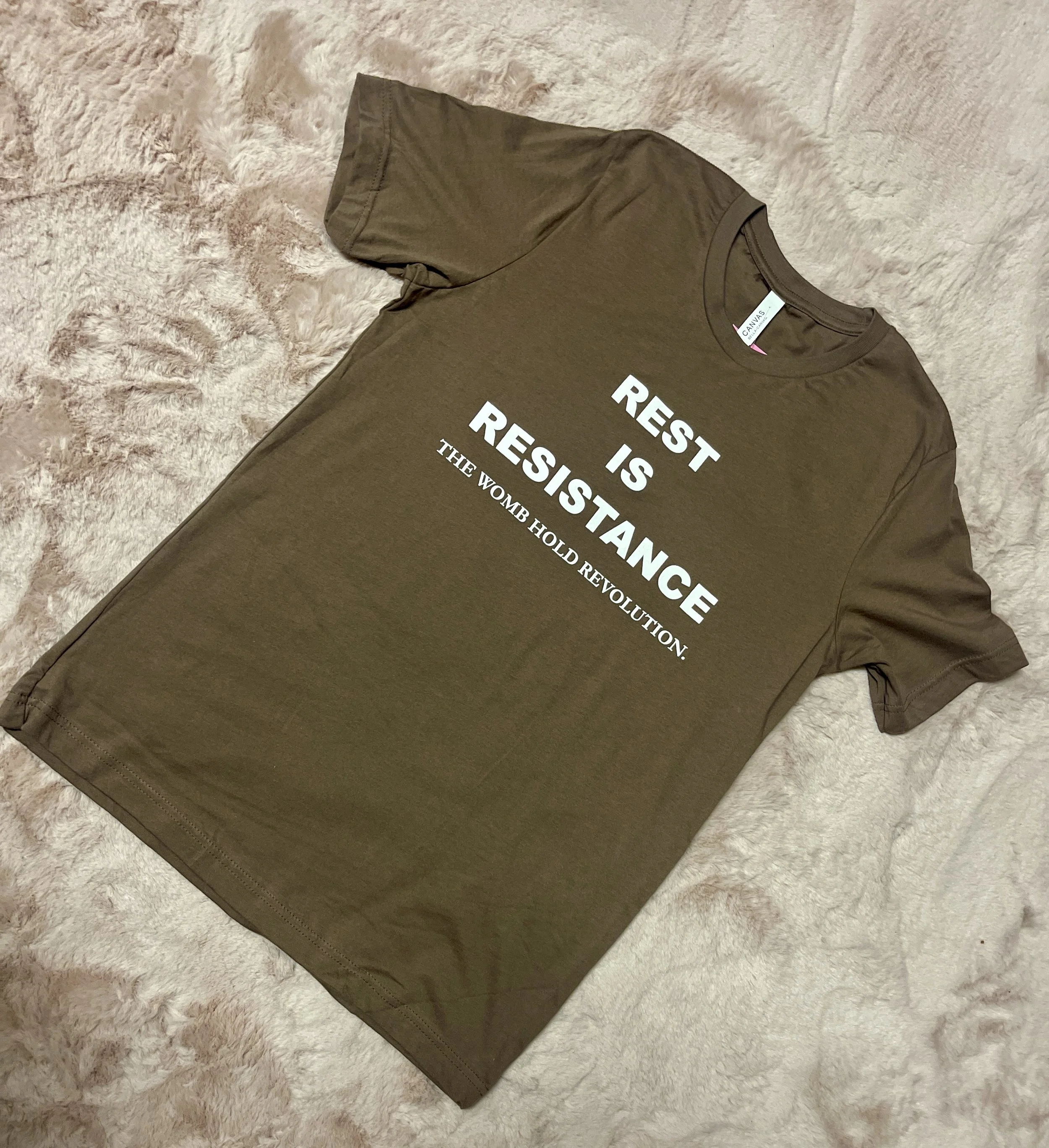 Rest Is Resistance T-Shirt - $30.00