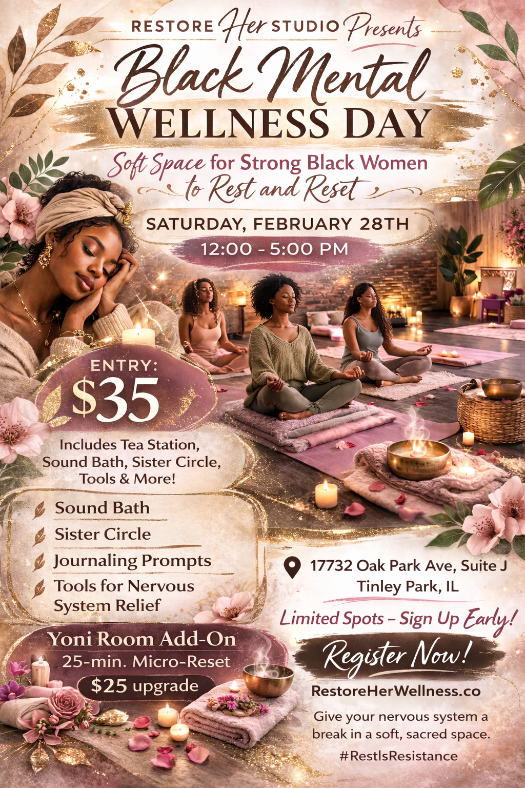 Black Mental Wellness Day: Rest & RESET