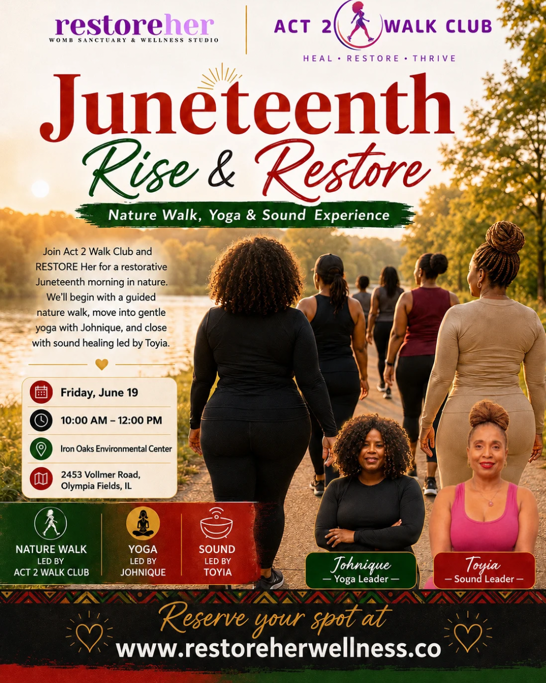 Rise & Restore: Nature Walk, Yoga & Sound Experience