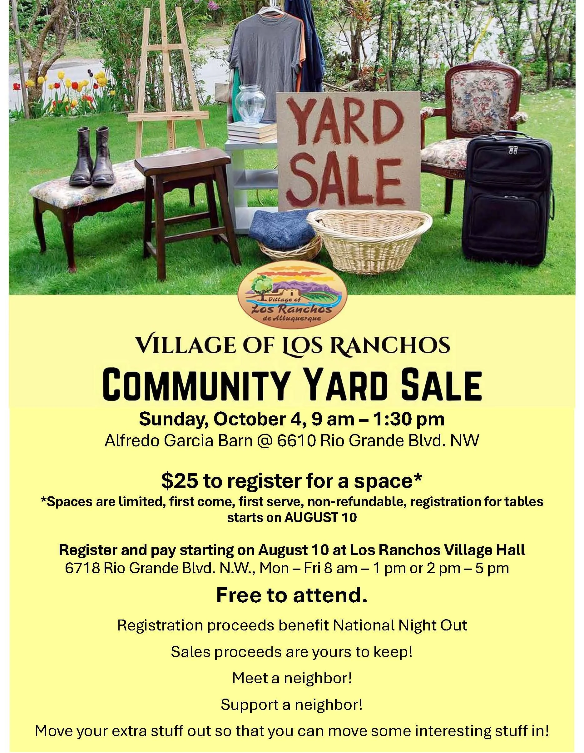 Community Yard Sale