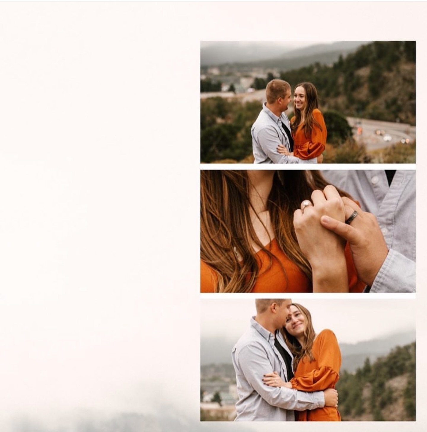 snaps from a Colorado engagement 🎞️ I&rsquo;ll never get over these views! 🏔️