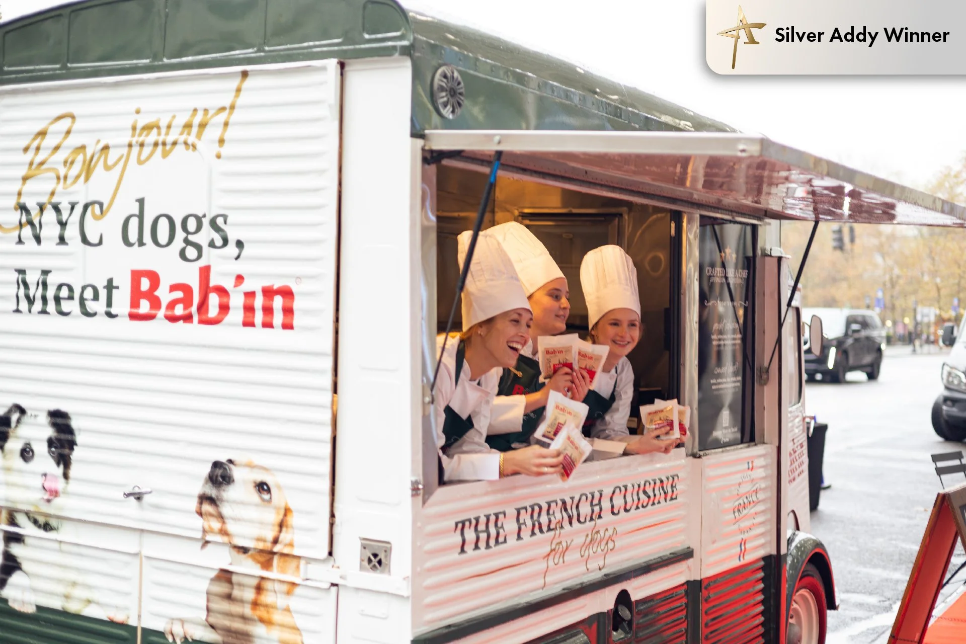 Bab'in // French Dog Food Takes Over Central Park