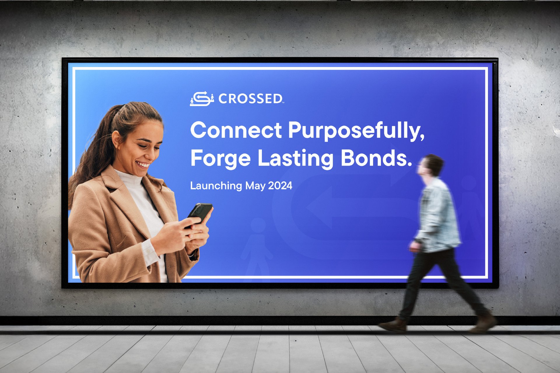 Crossed // Social App Launch Campaign